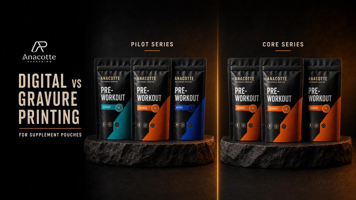 ANACOTTE pilot and core supplement pouch collections