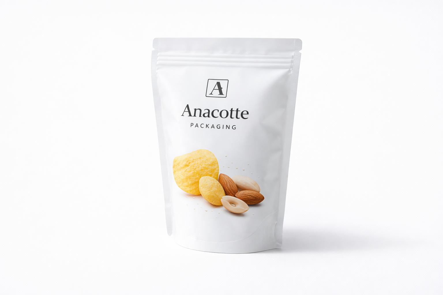 Stand Up Pouch for Snacks | Custom Printed Resealable Snack Packaging Bags