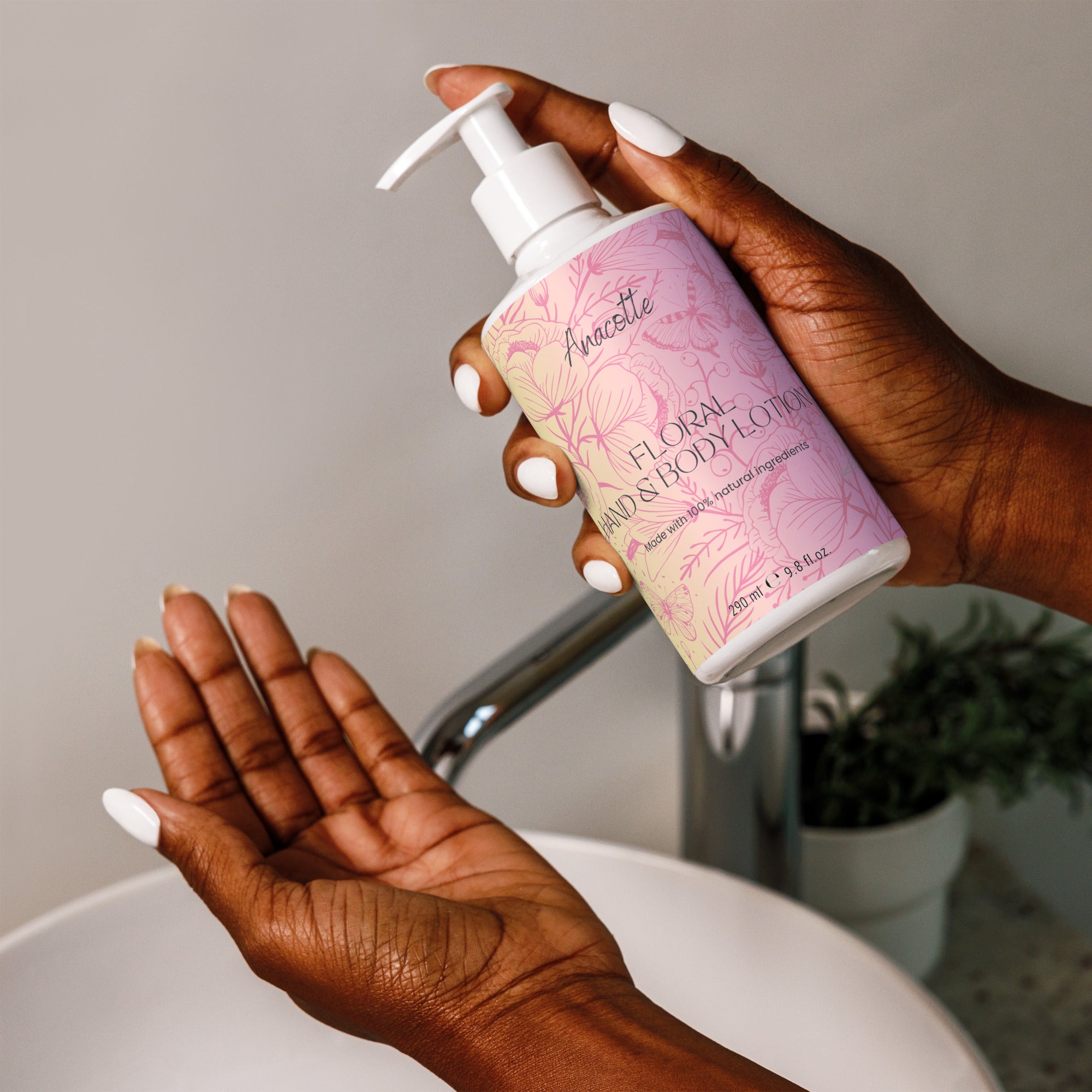 Anacotte Floral Hand & Body Lotion: Nourishing Luxury Elegance