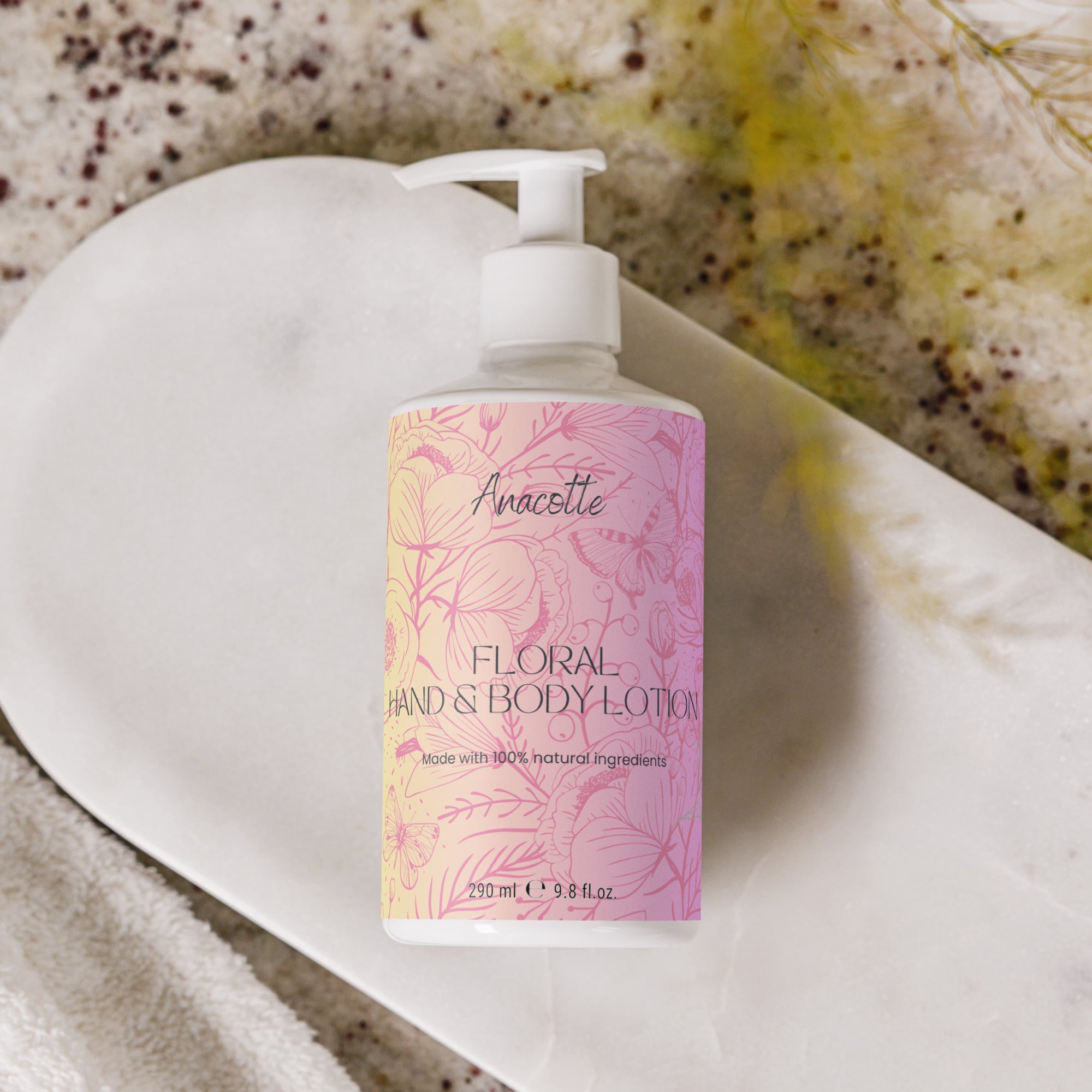 Anacotte Floral Hand & Body Lotion: Nourishing Luxury Elegance