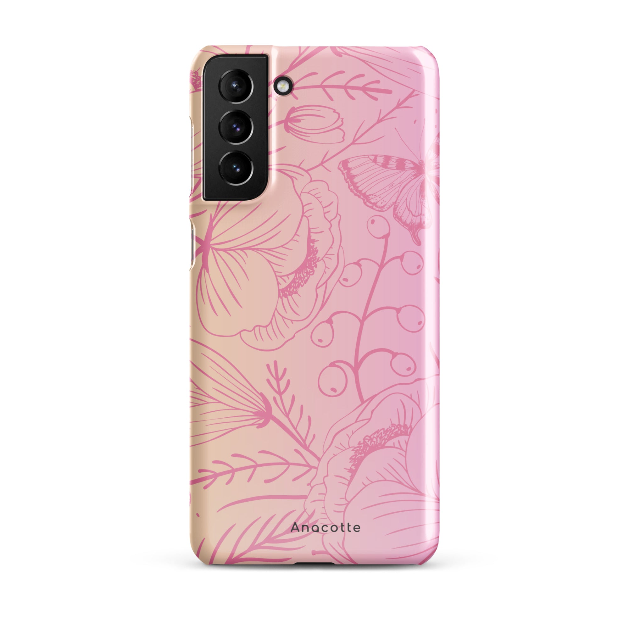 Anacotte Floral Shockproof Case for Samsung Galaxy S23 Ultra