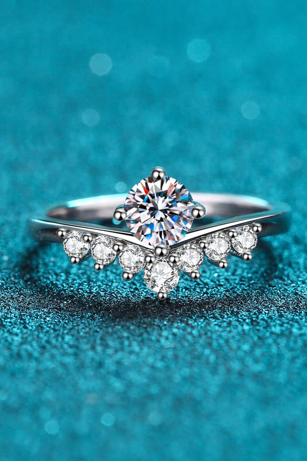 Moissanite Ring