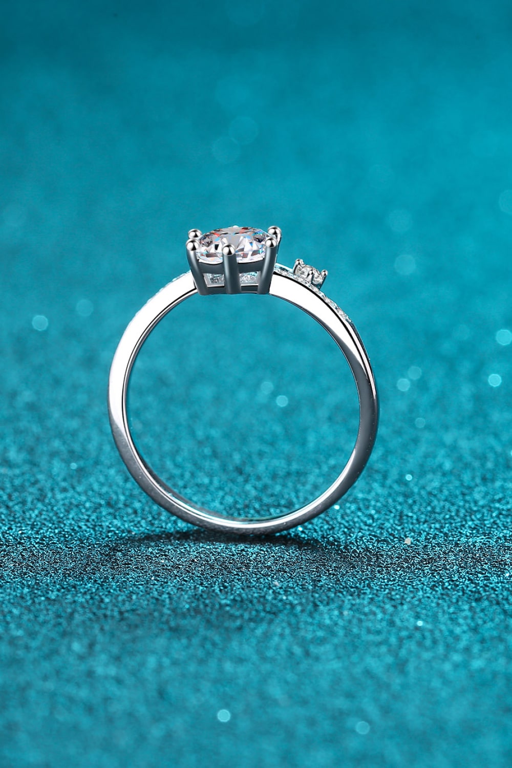 On My Mind 925 Sterling Silver Moissanite Ring