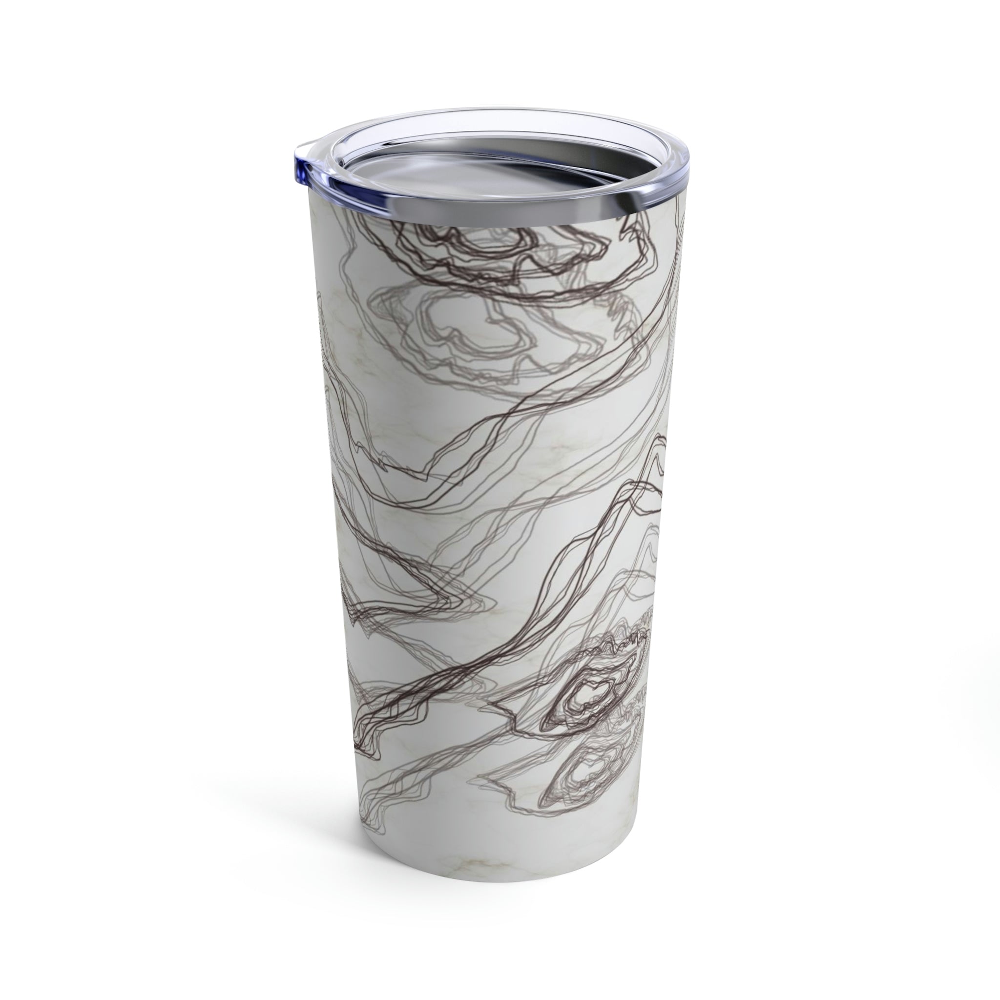 Anacotte Geometric Marble Tumbler 20oz: Stylish and Functional Drinkware