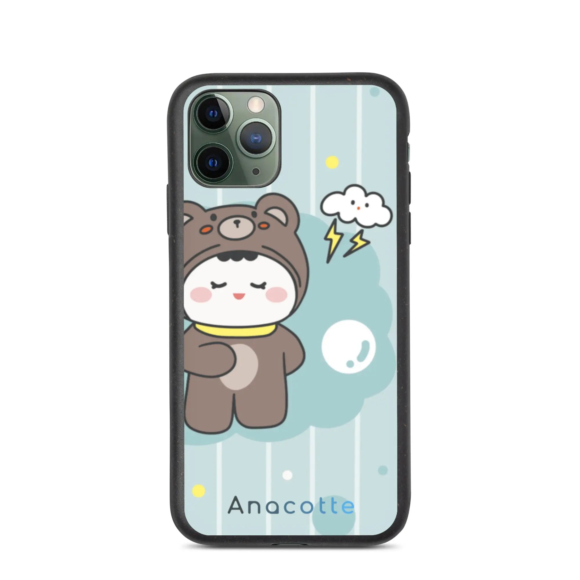 Anacotte Eco-friendly Fluffy Bear iPhone case Anacotte