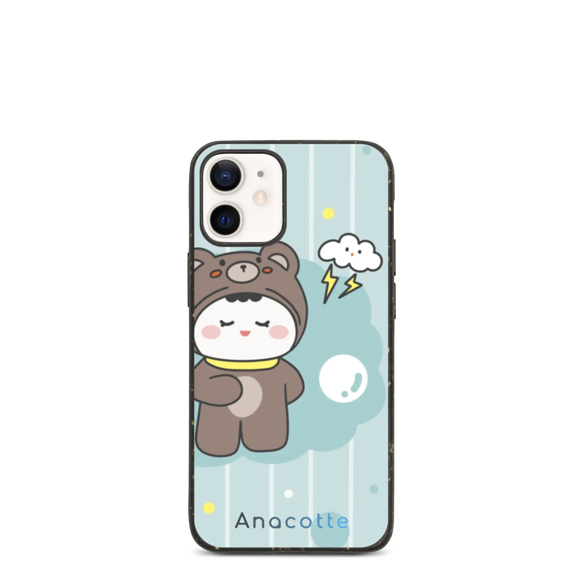 Anacotte Eco-friendly Fluffy Bear iPhone case Anacotte