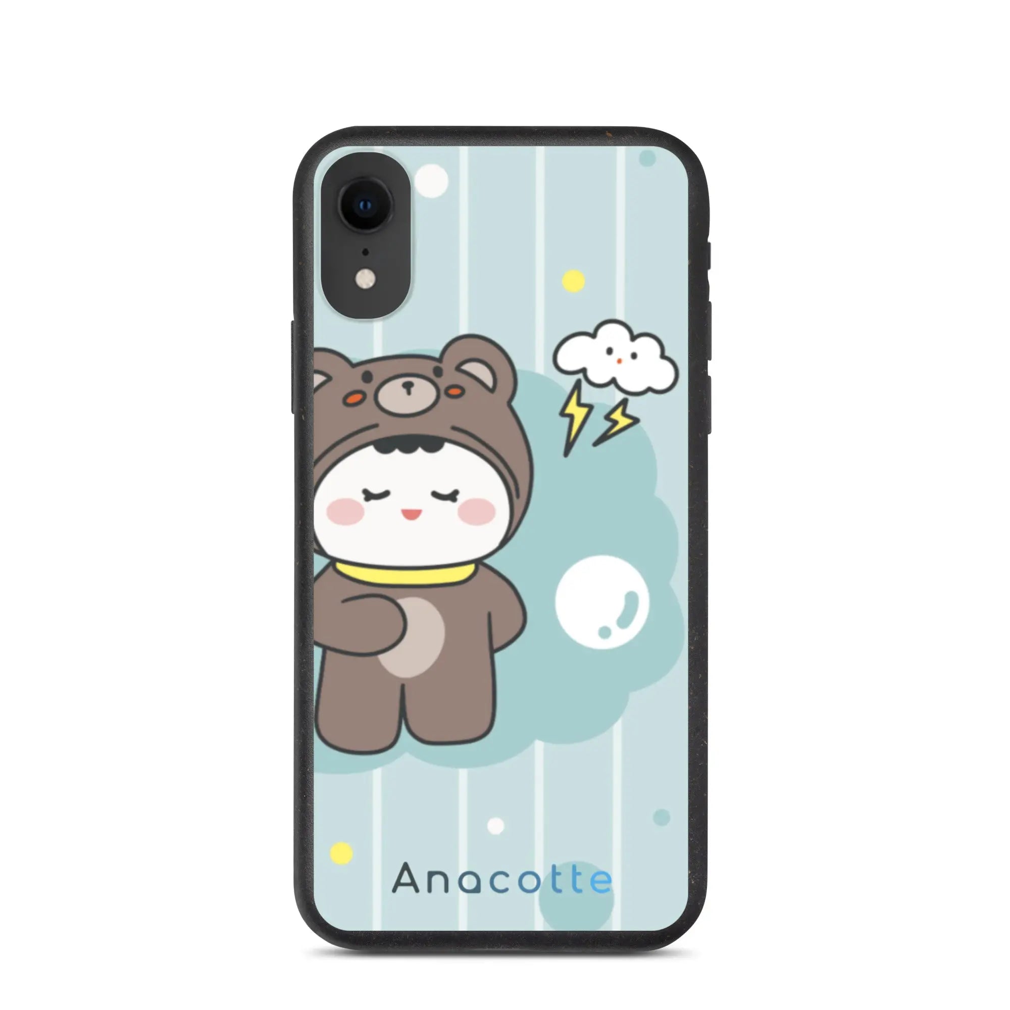 Anacotte Eco-friendly Fluffy Bear iPhone case Anacotte