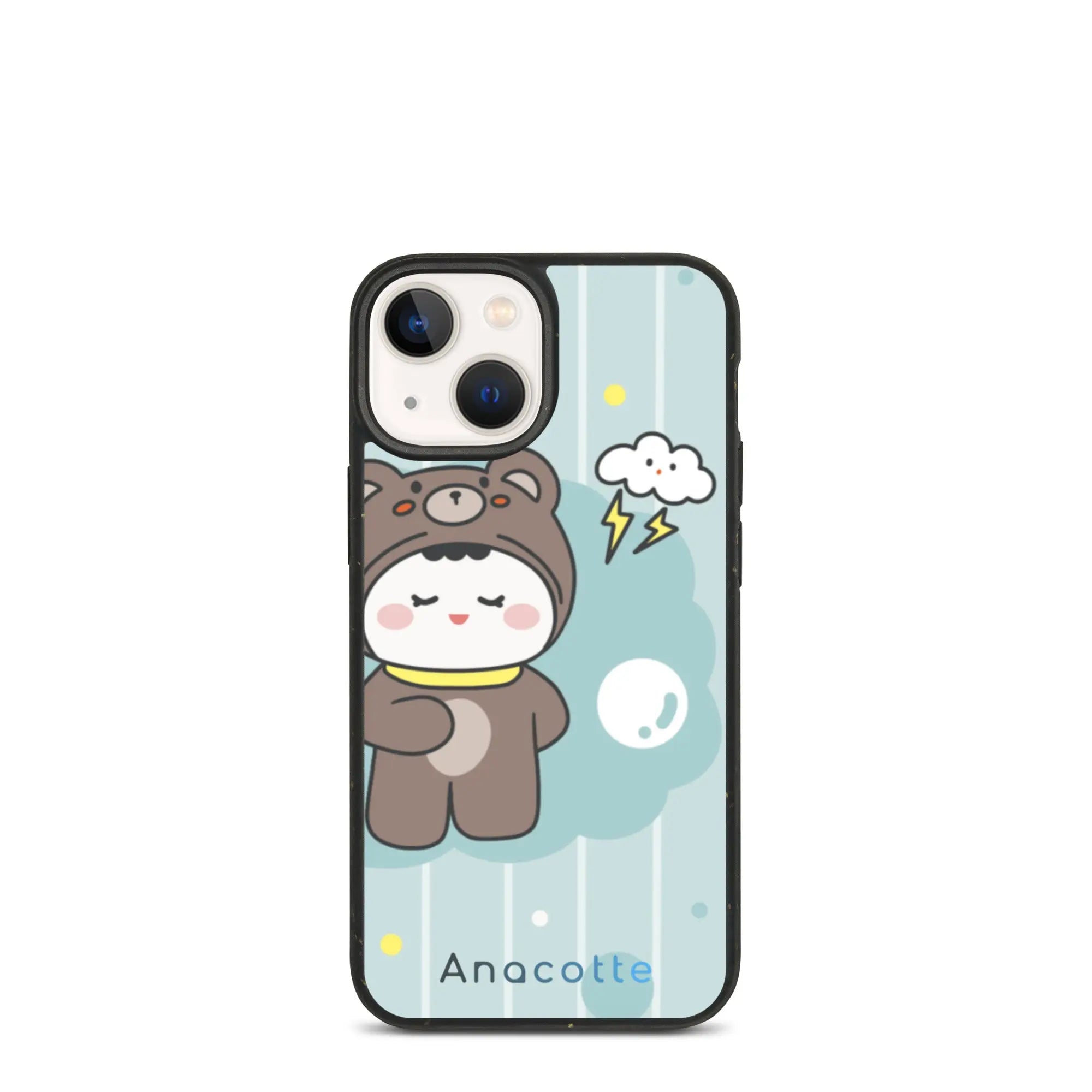 Anacotte Eco-friendly Fluffy Bear iPhone case Anacotte