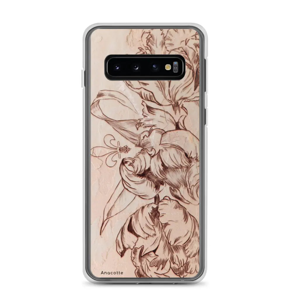 Anacotte Luxury Retro Flowers Samsung Case Anacotte