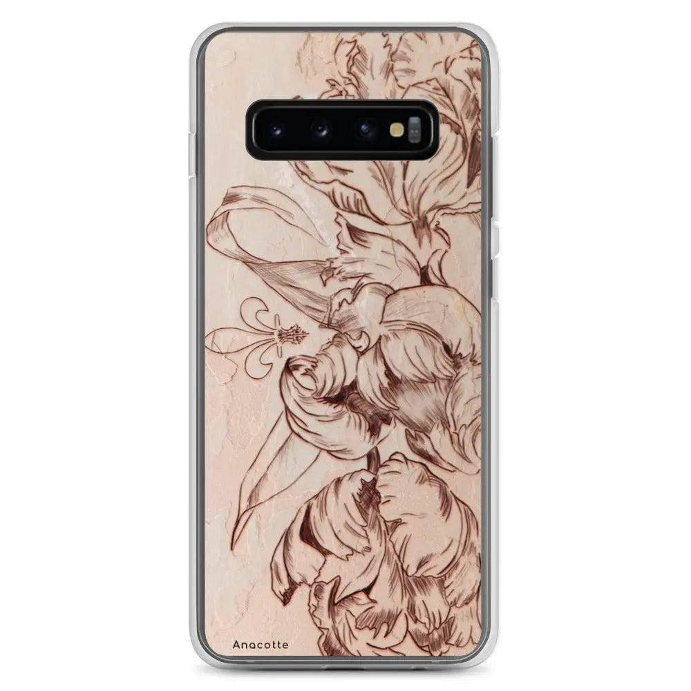 Anacotte Luxury Retro Flowers Samsung Case Anacotte