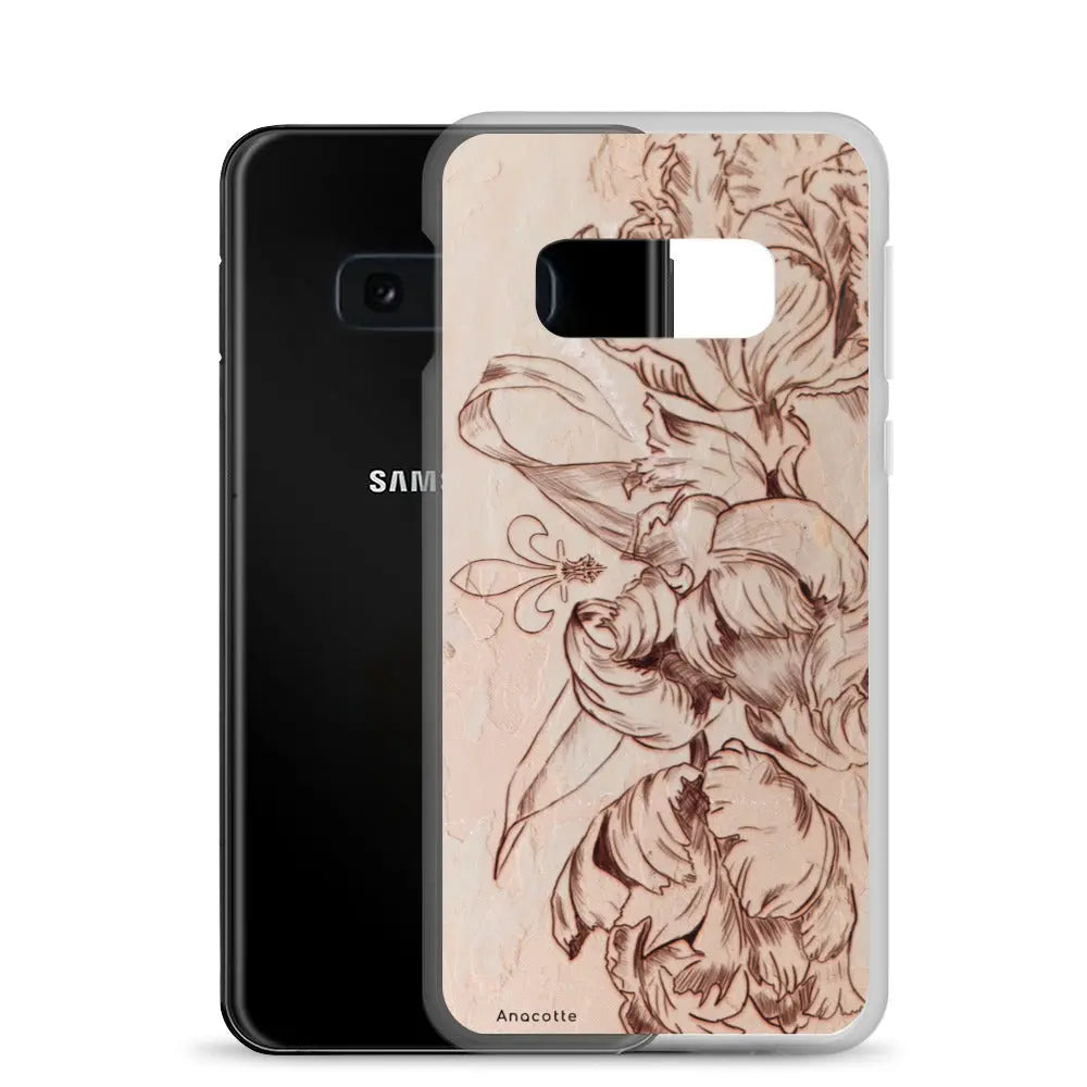 Anacotte Luxury Retro Flowers Samsung Case Anacotte