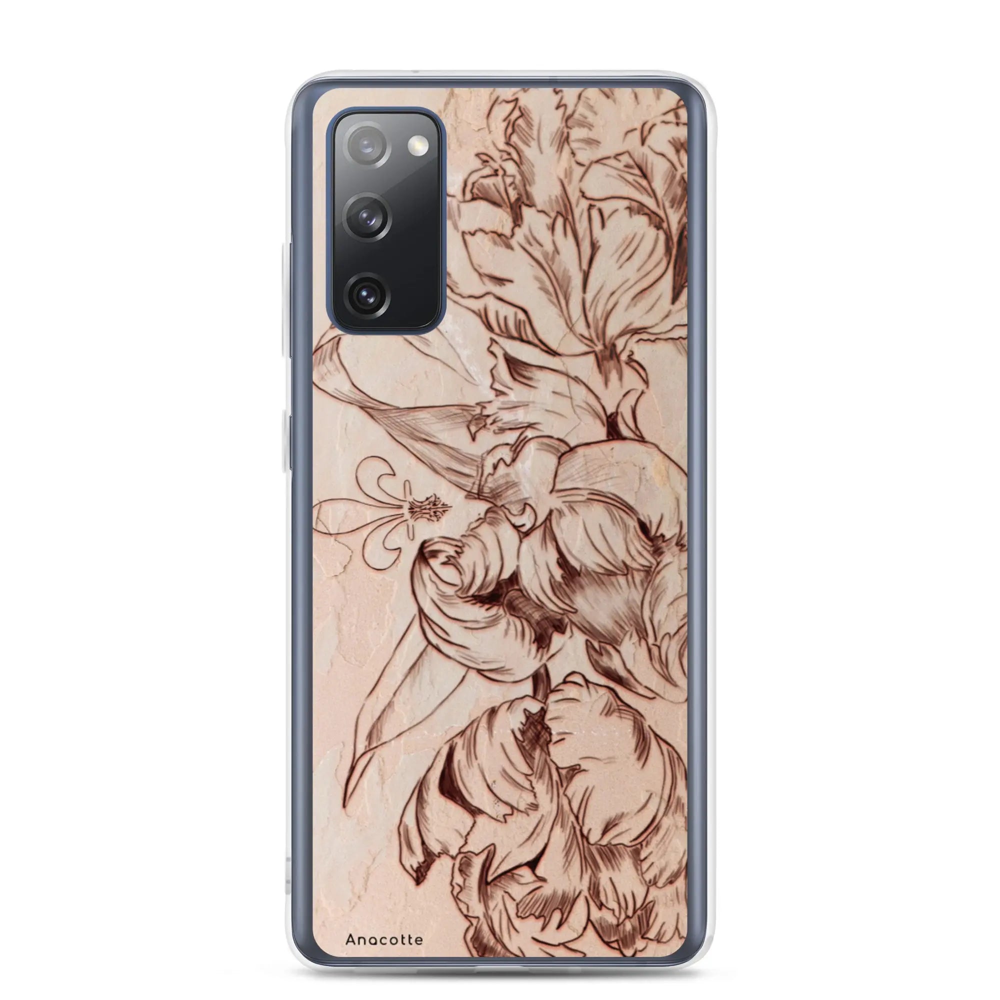 Anacotte Luxury Retro Flowers Samsung Case Anacotte