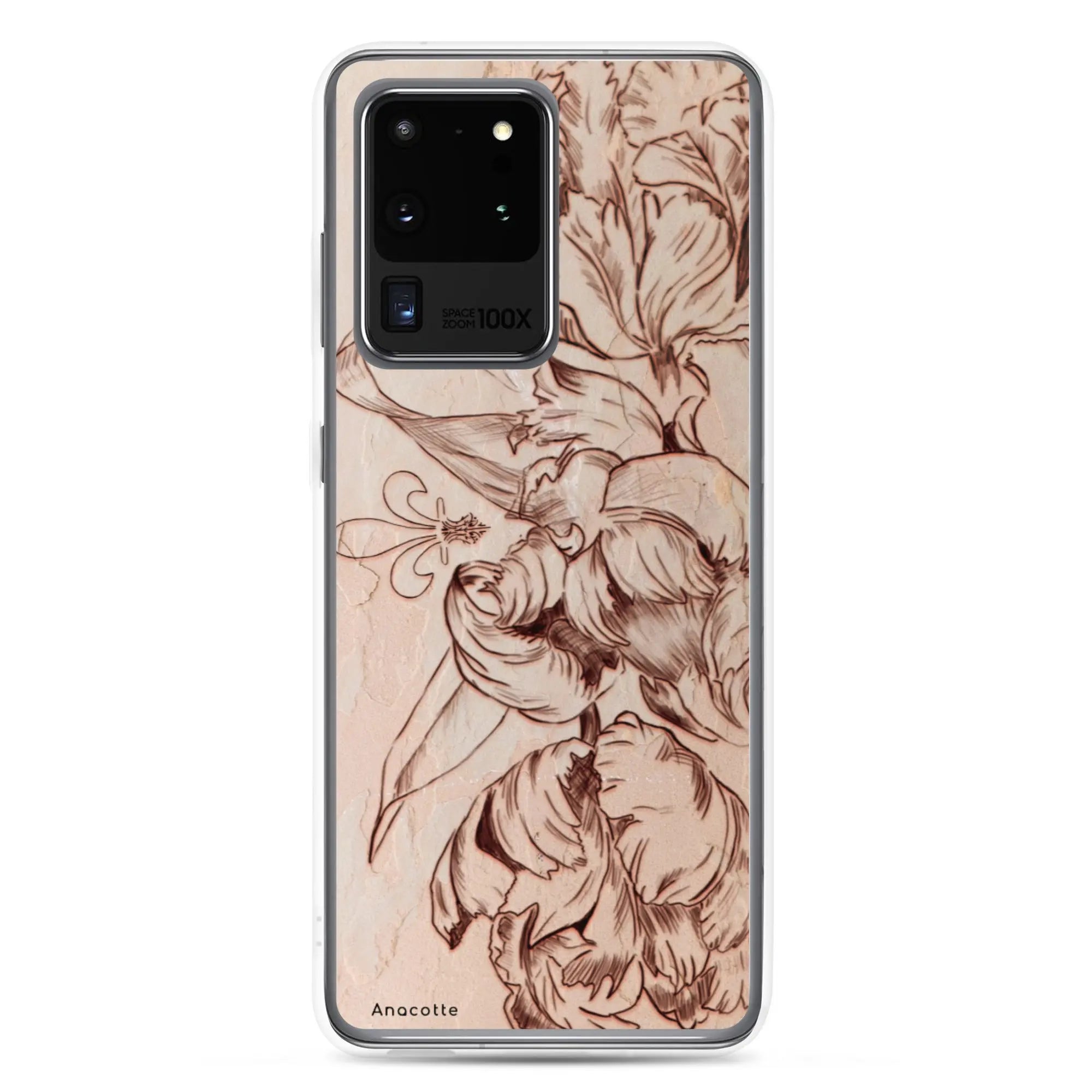 Anacotte Luxury Retro Flowers Samsung Case Anacotte