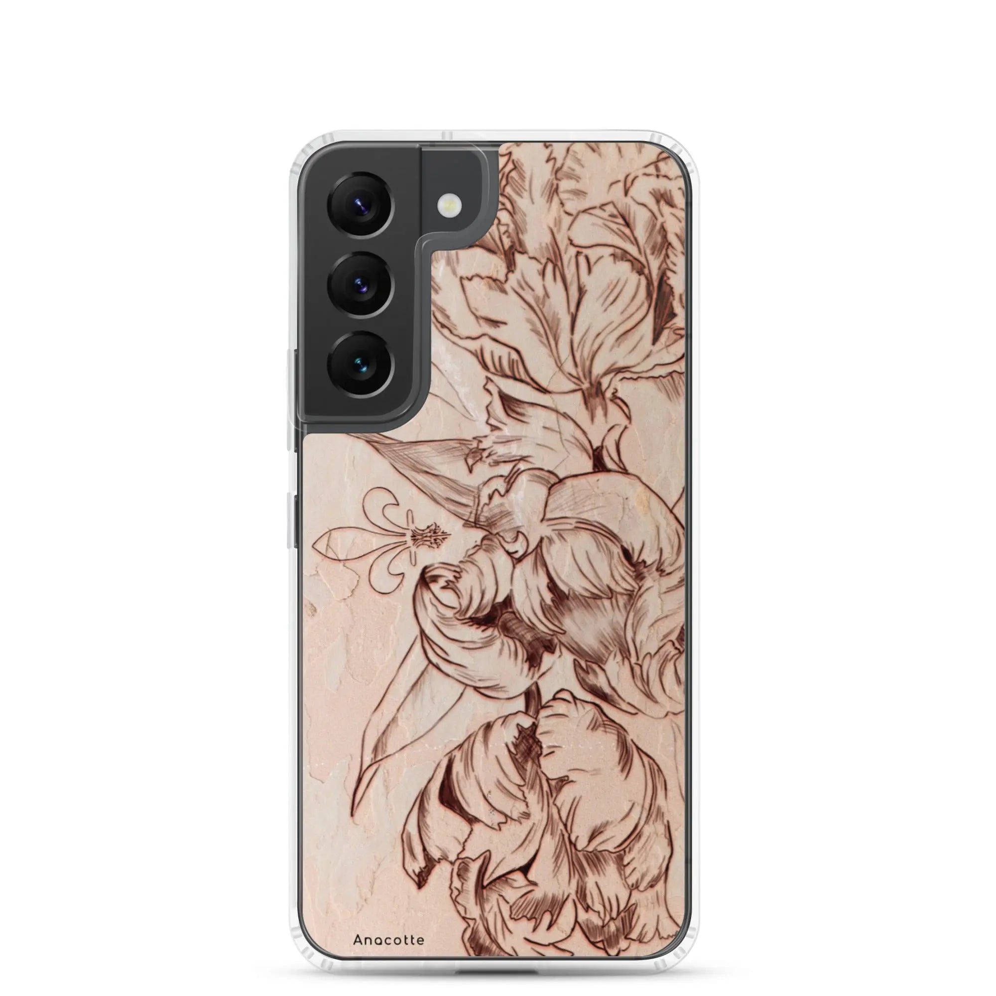 Anacotte Luxury Retro Flowers Samsung Case Anacotte