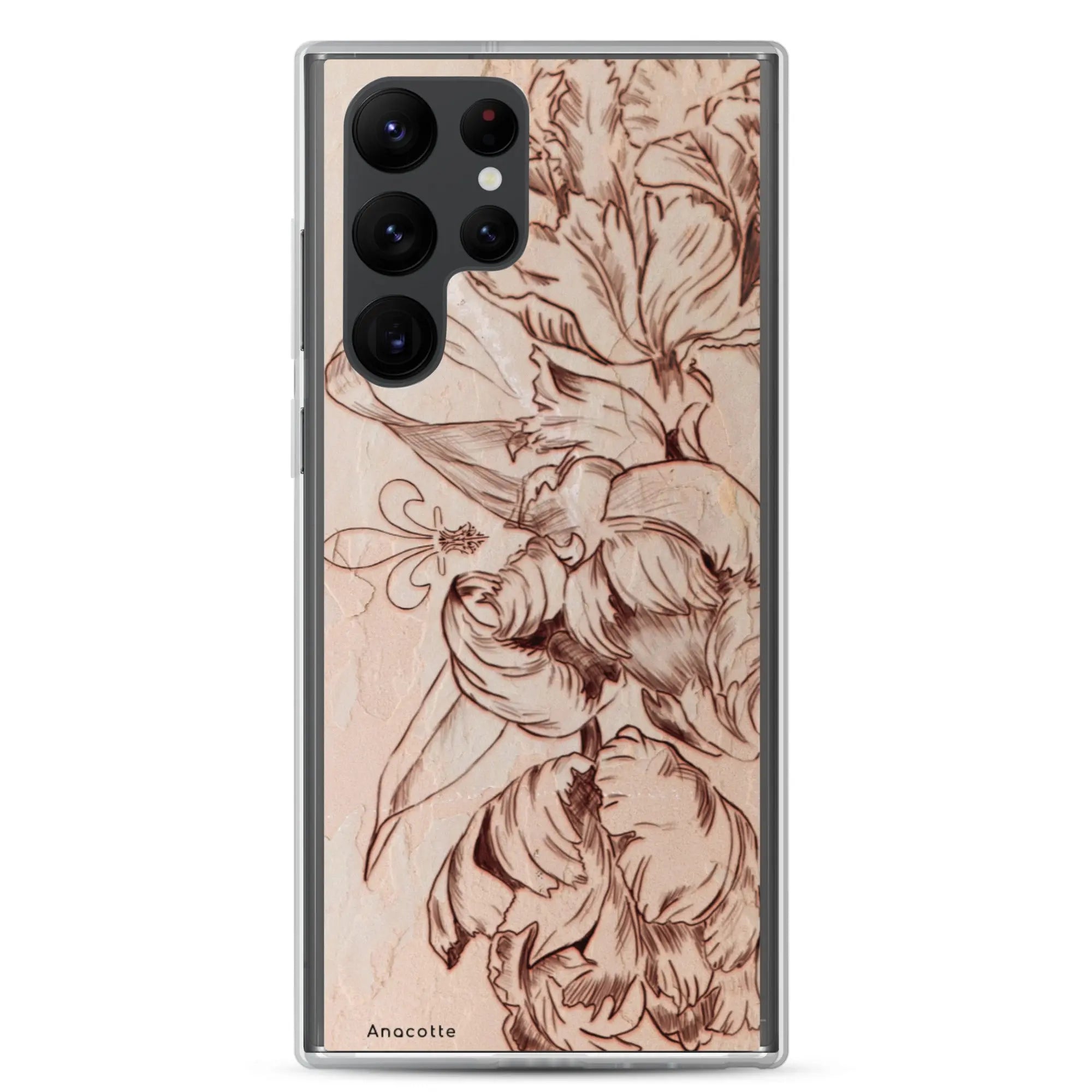 Anacotte Luxury Retro Flowers Samsung Case Anacotte