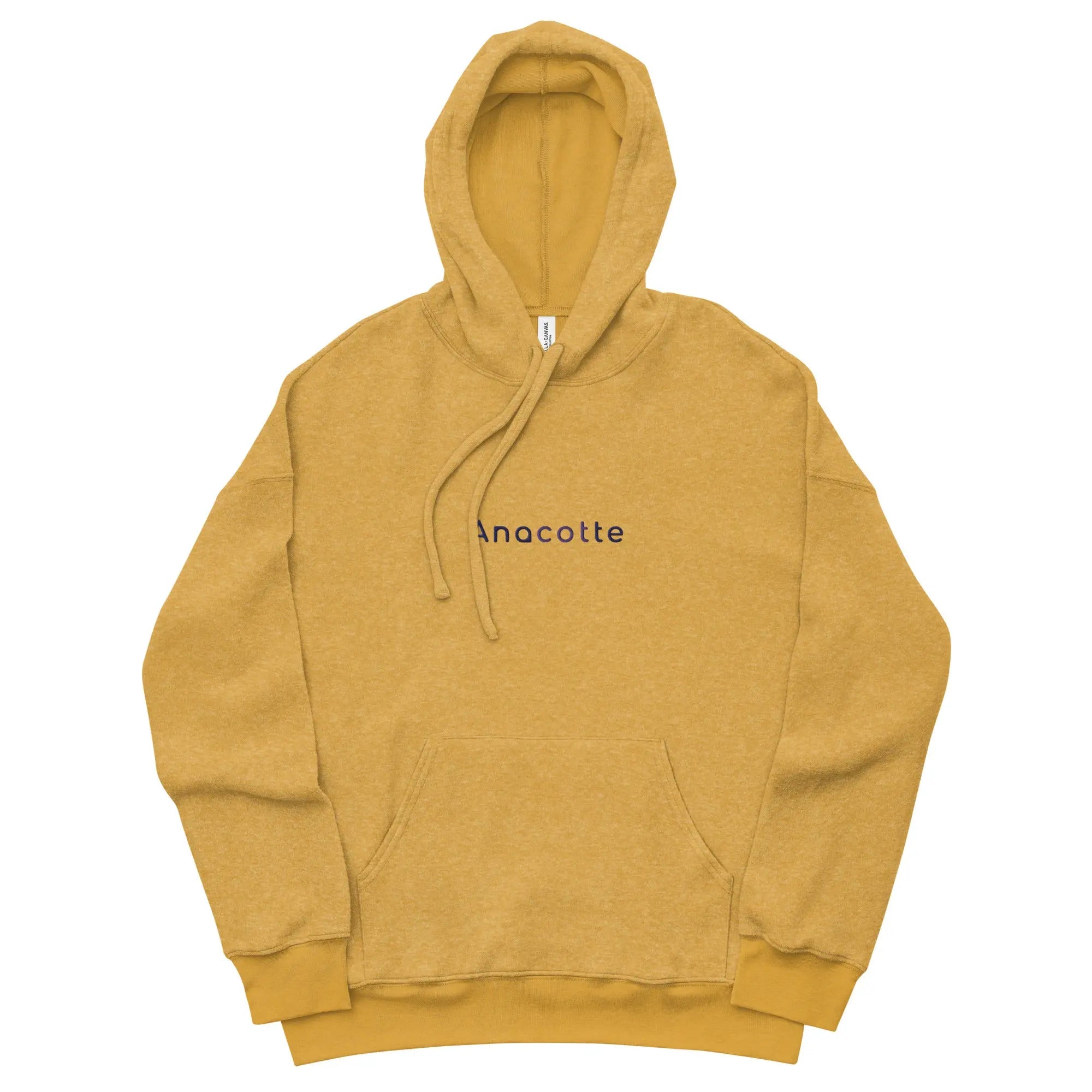 Anacotte Unisex sueded fleece hoodie Anacotte