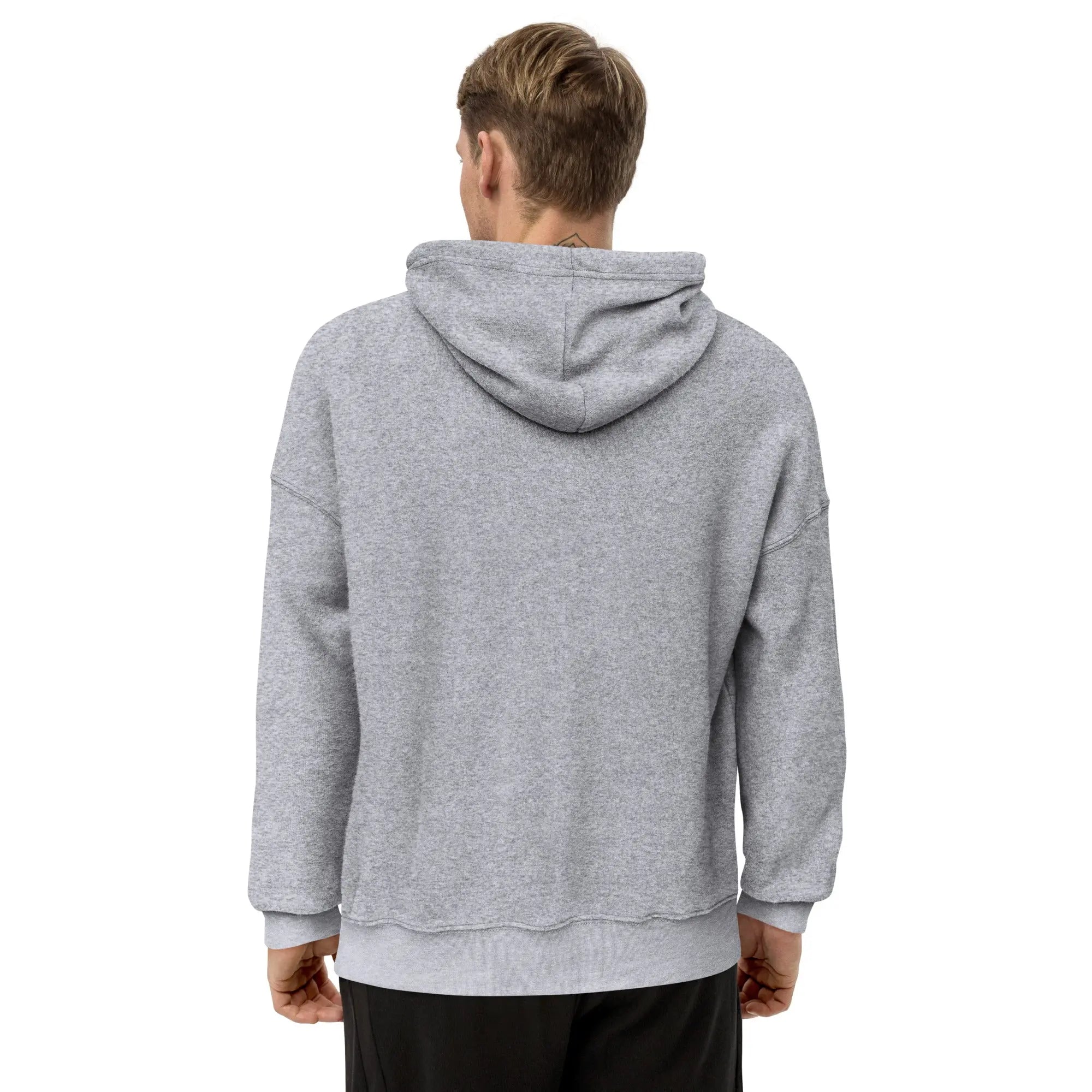 Anacotte Unisex sueded fleece hoodie white Anacotte