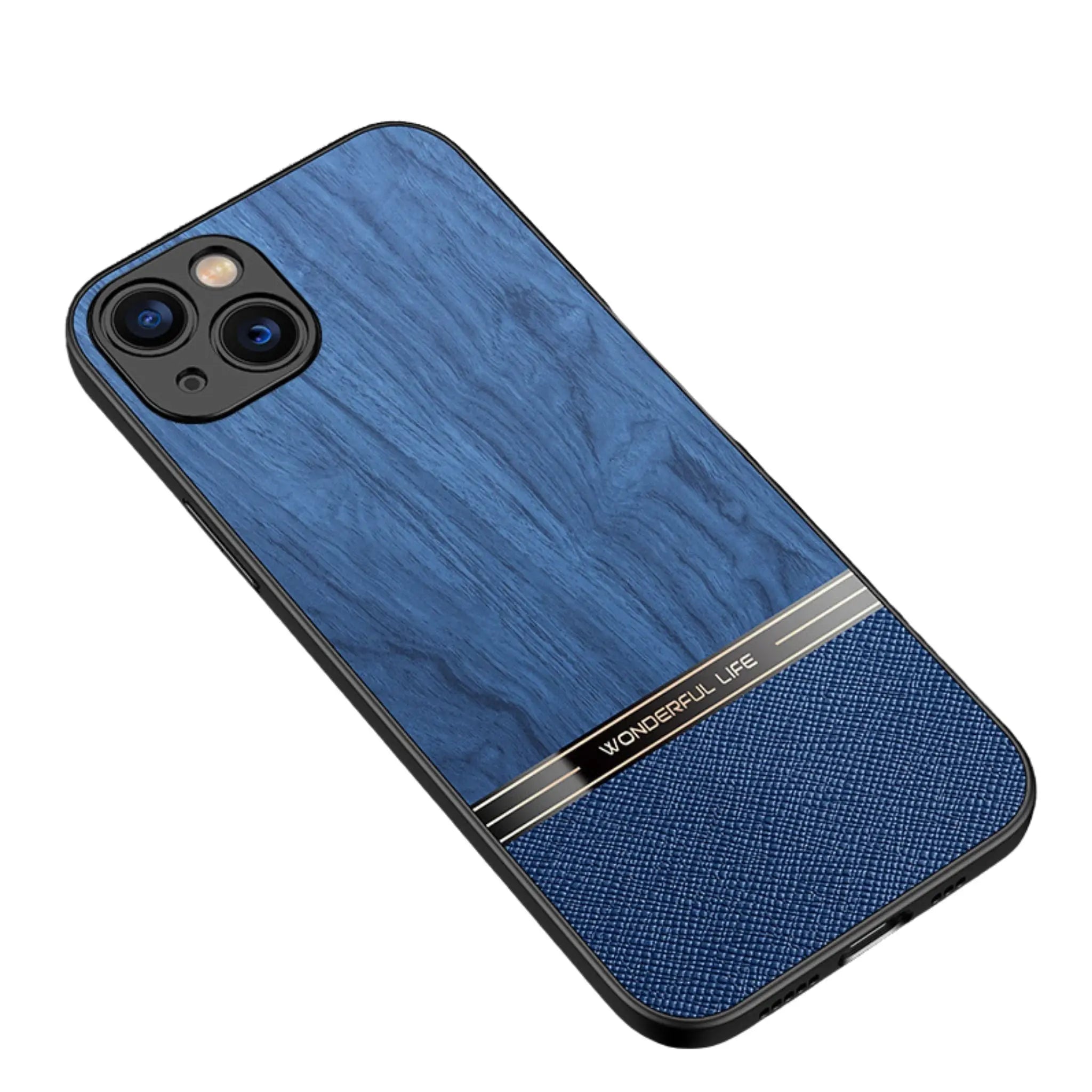 Anacotte iPhone 14 Pro frosted wood grain phone case Anacotte