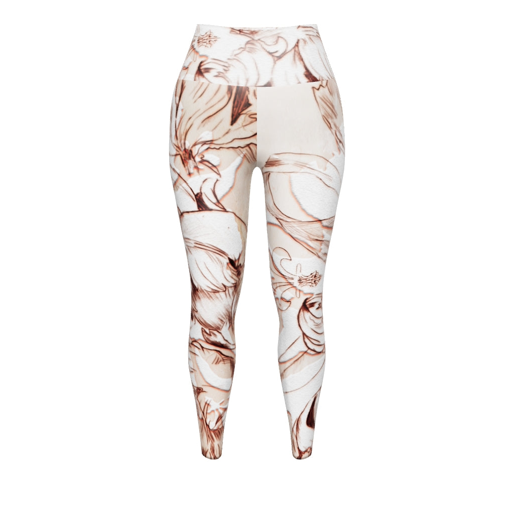 Anacotte Elated Floral High Waisted Light Yoga Pants