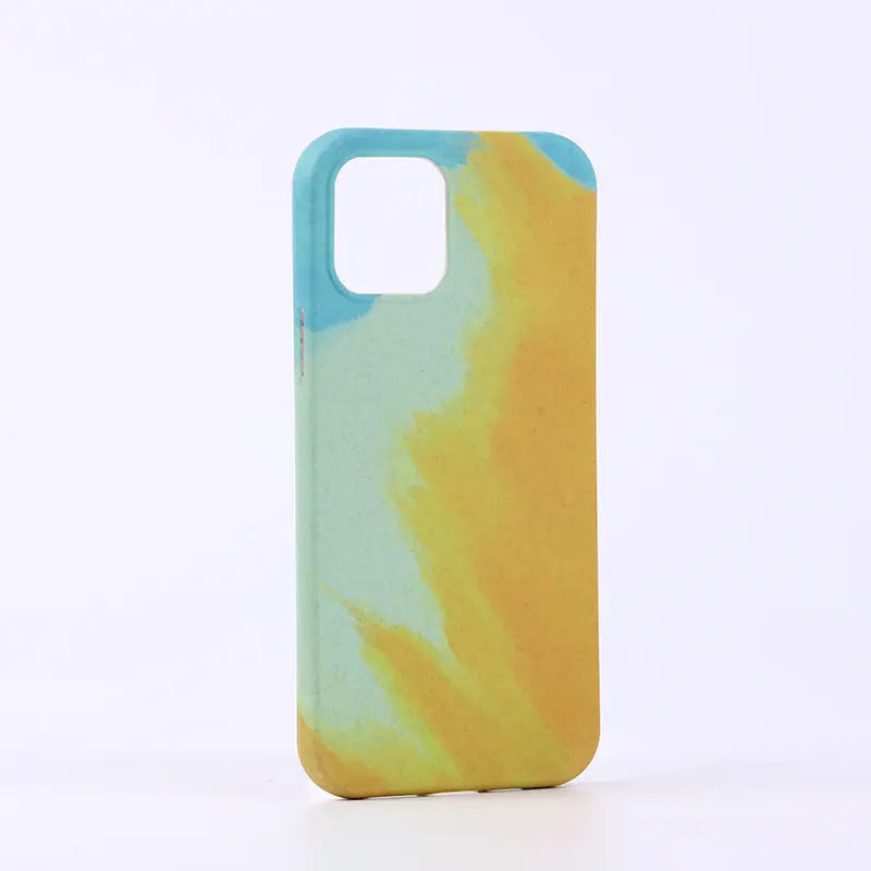 Biodegradable Frosted Oil Painting Phone Case Anacotte