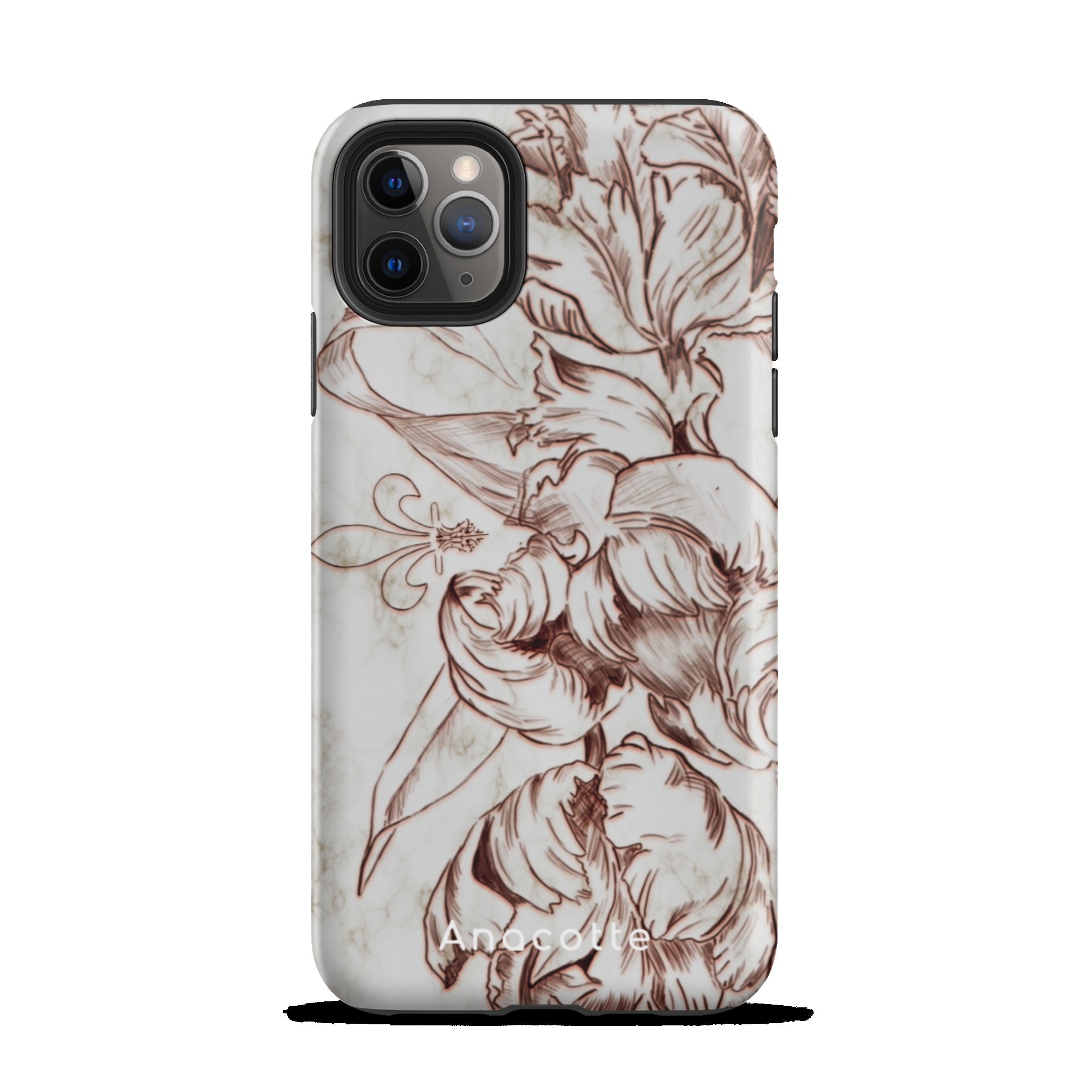 Floral Elated Blooming - Vintage iPhone 13 Pro Case Anacotte