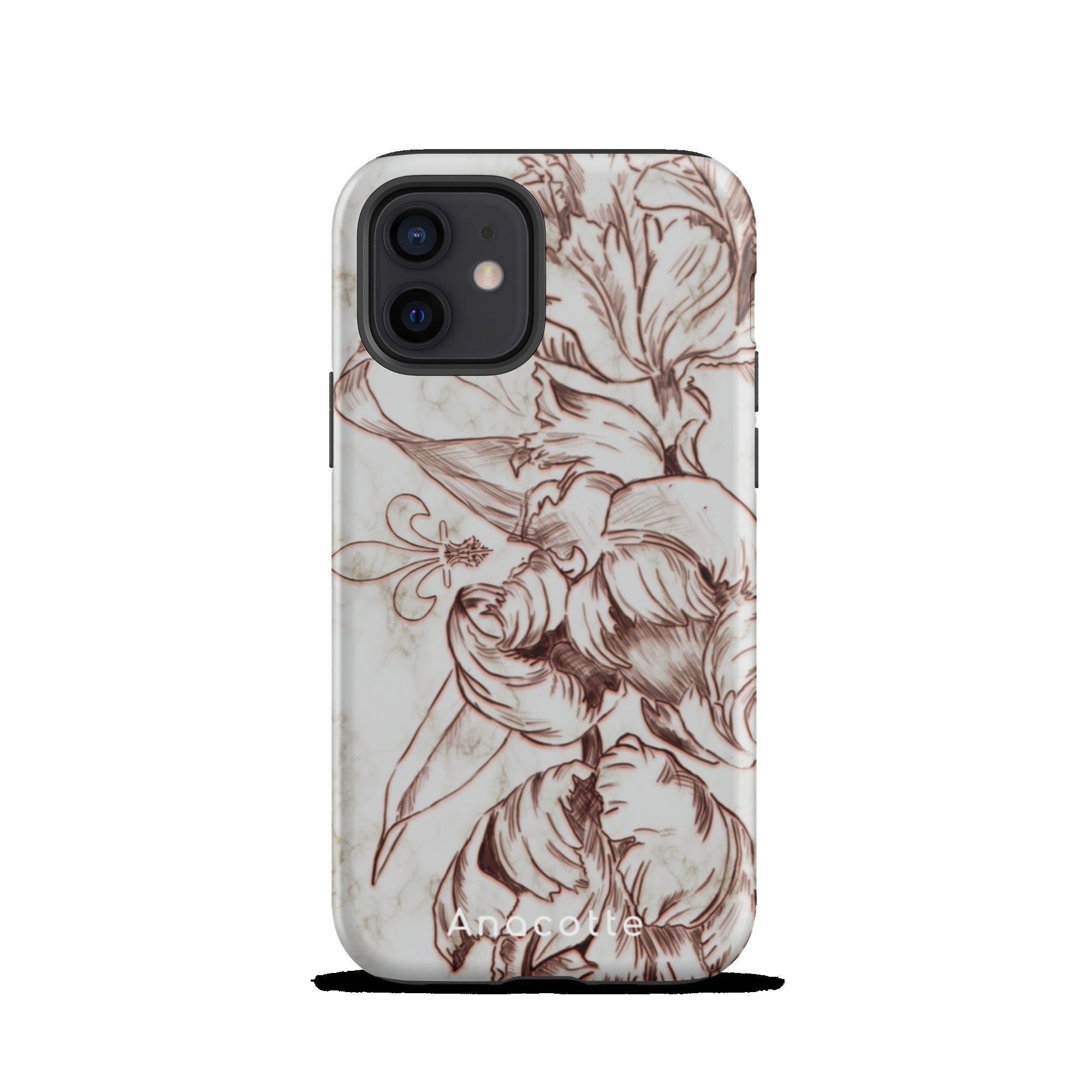 Floral Elated Blooming - Vintage iPhone 13 Pro Case Anacotte