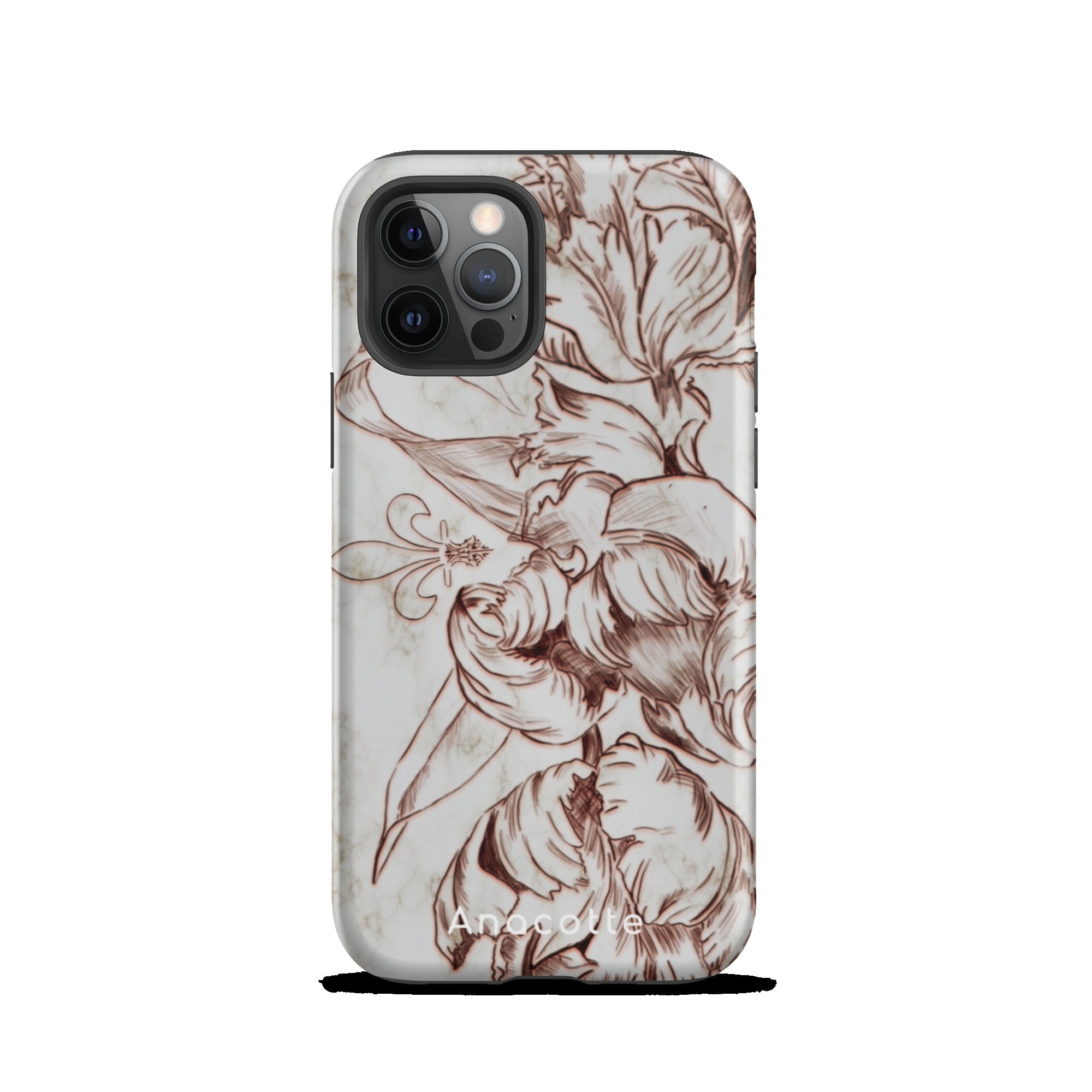 Floral Elated Blooming - Vintage iPhone 13 Pro Case Anacotte