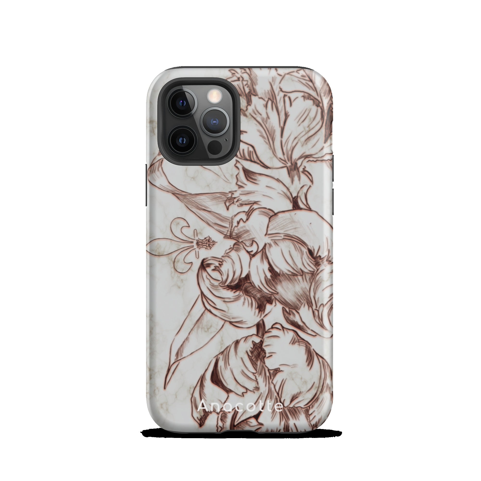 Floral Elated Blooming - Vintage iPhone 13 Pro Case Anacotte