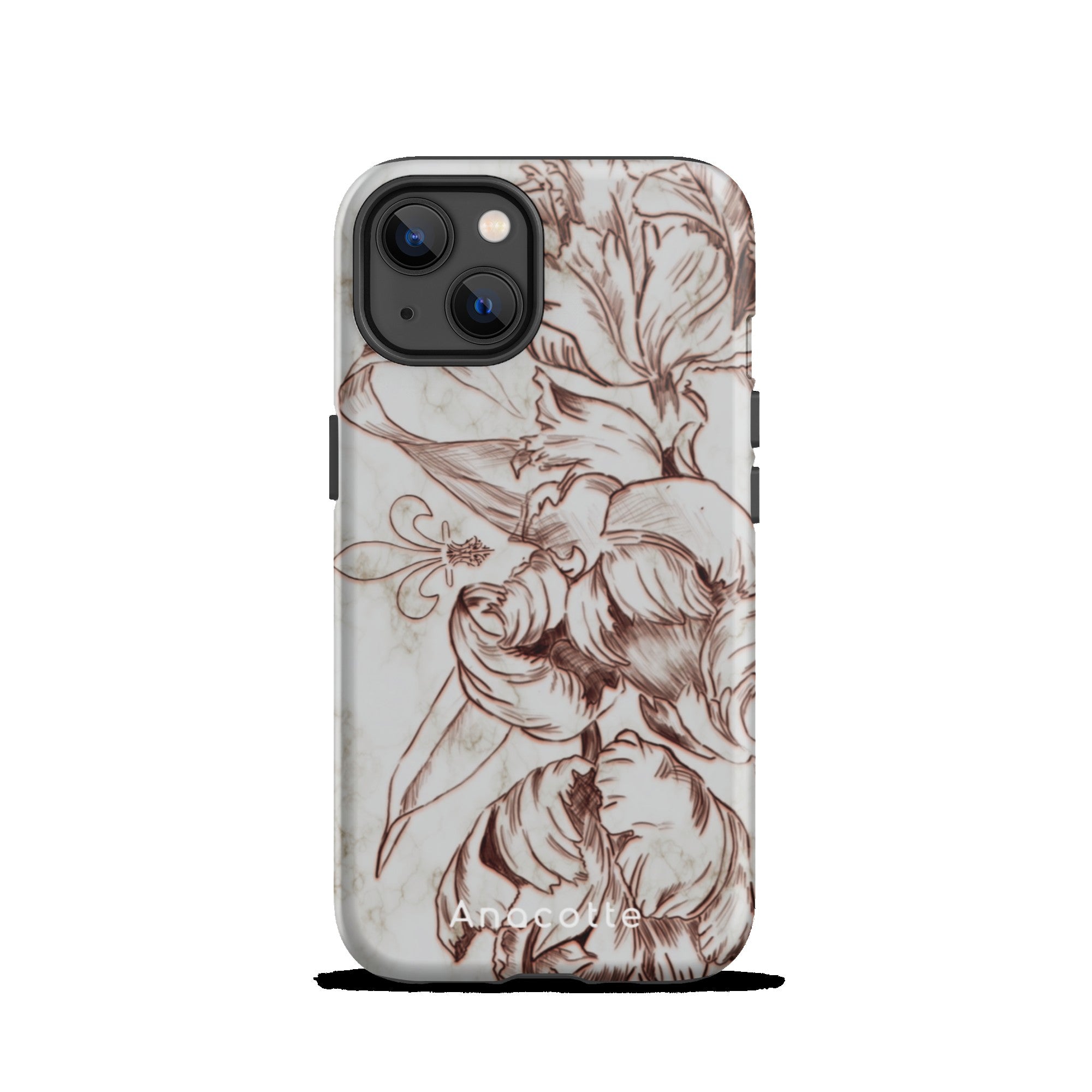 Floral Elated Blooming - Vintage iPhone 13 Pro Case Anacotte