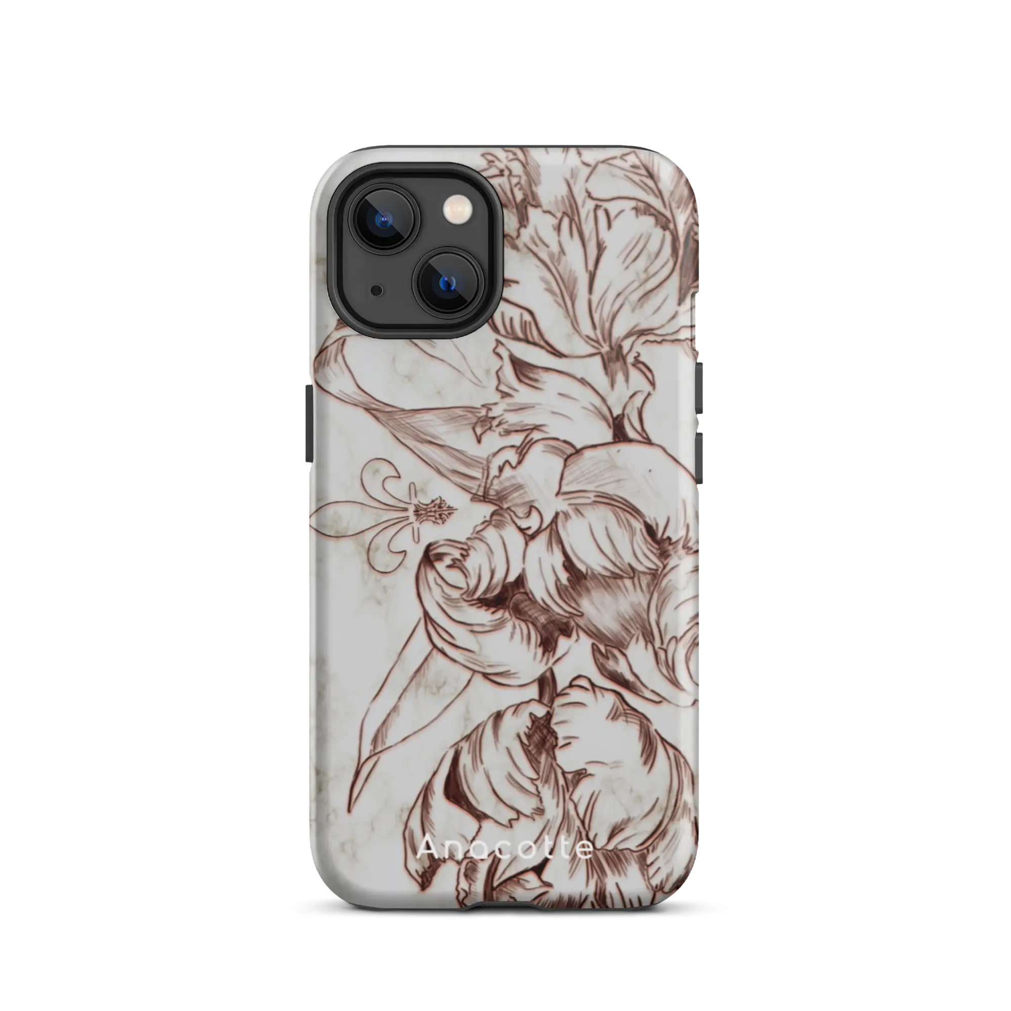 Floral Elated Blooming - Vintage iPhone 13 Pro Case Anacotte