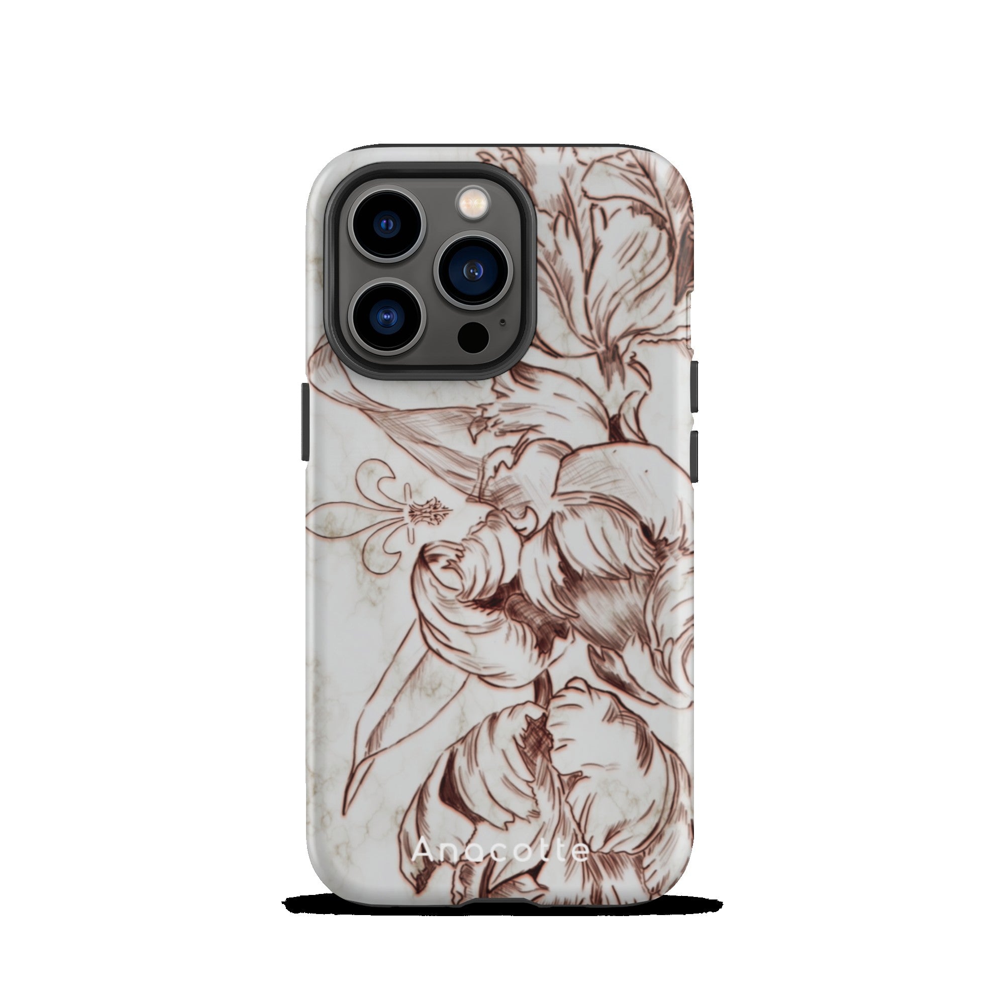 Floral Elated Blooming - Vintage iPhone 13 Pro Case Anacotte