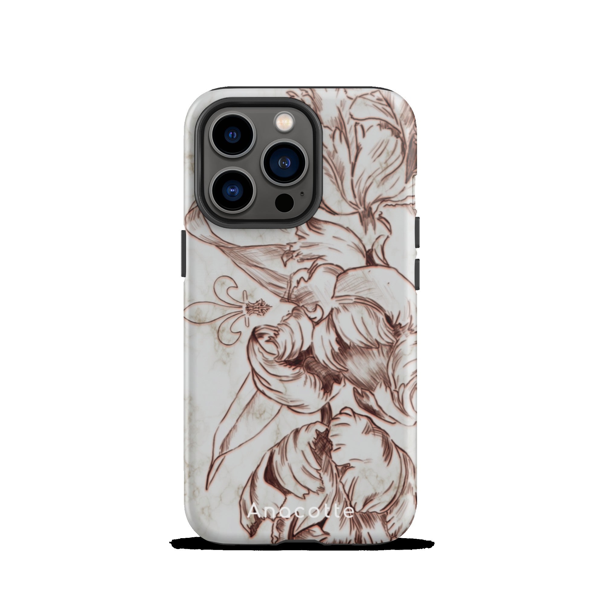 Floral Elated Blooming - Vintage iPhone 13 Pro Case Anacotte