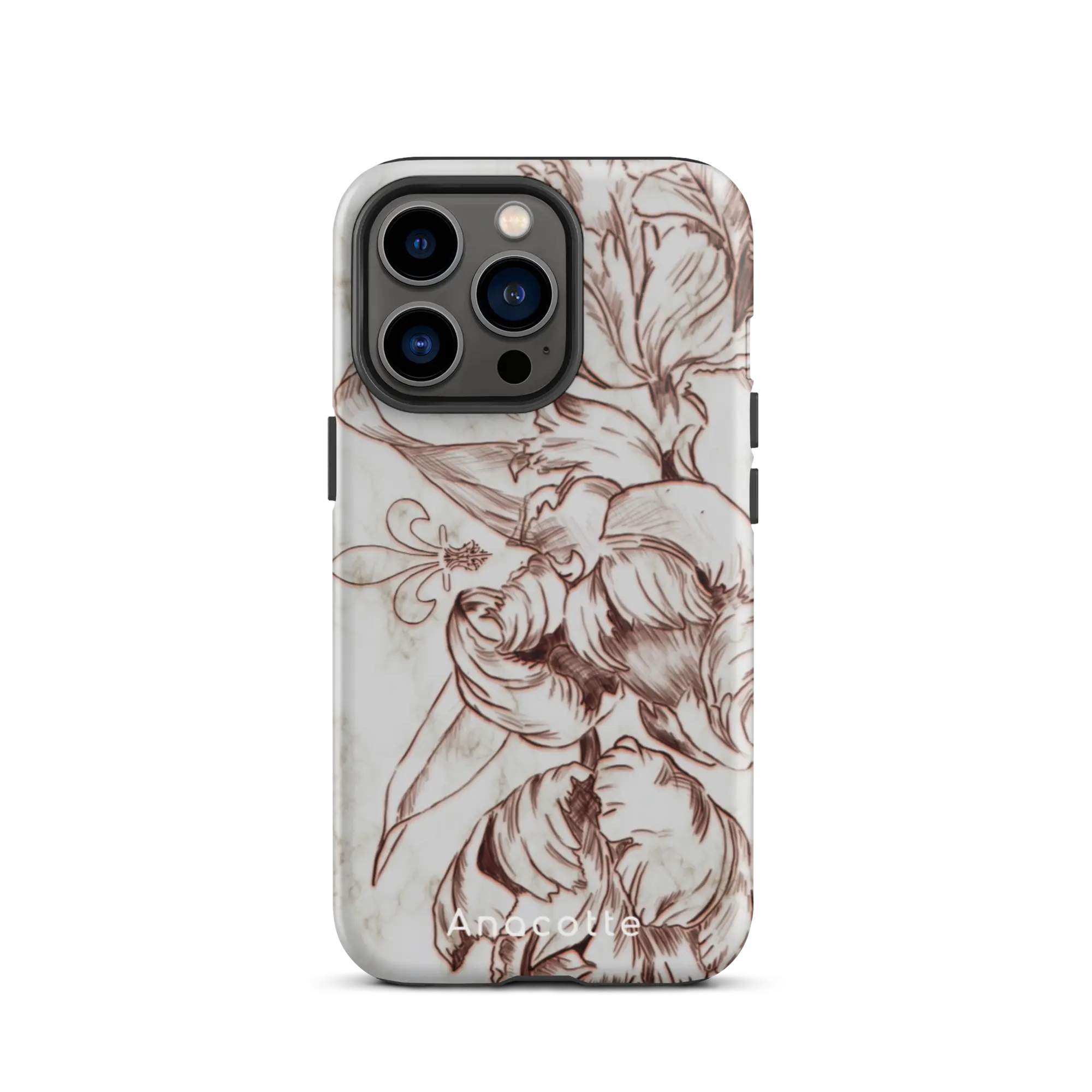 Floral Elated Blooming - Vintage iPhone 13 Pro Case Anacotte