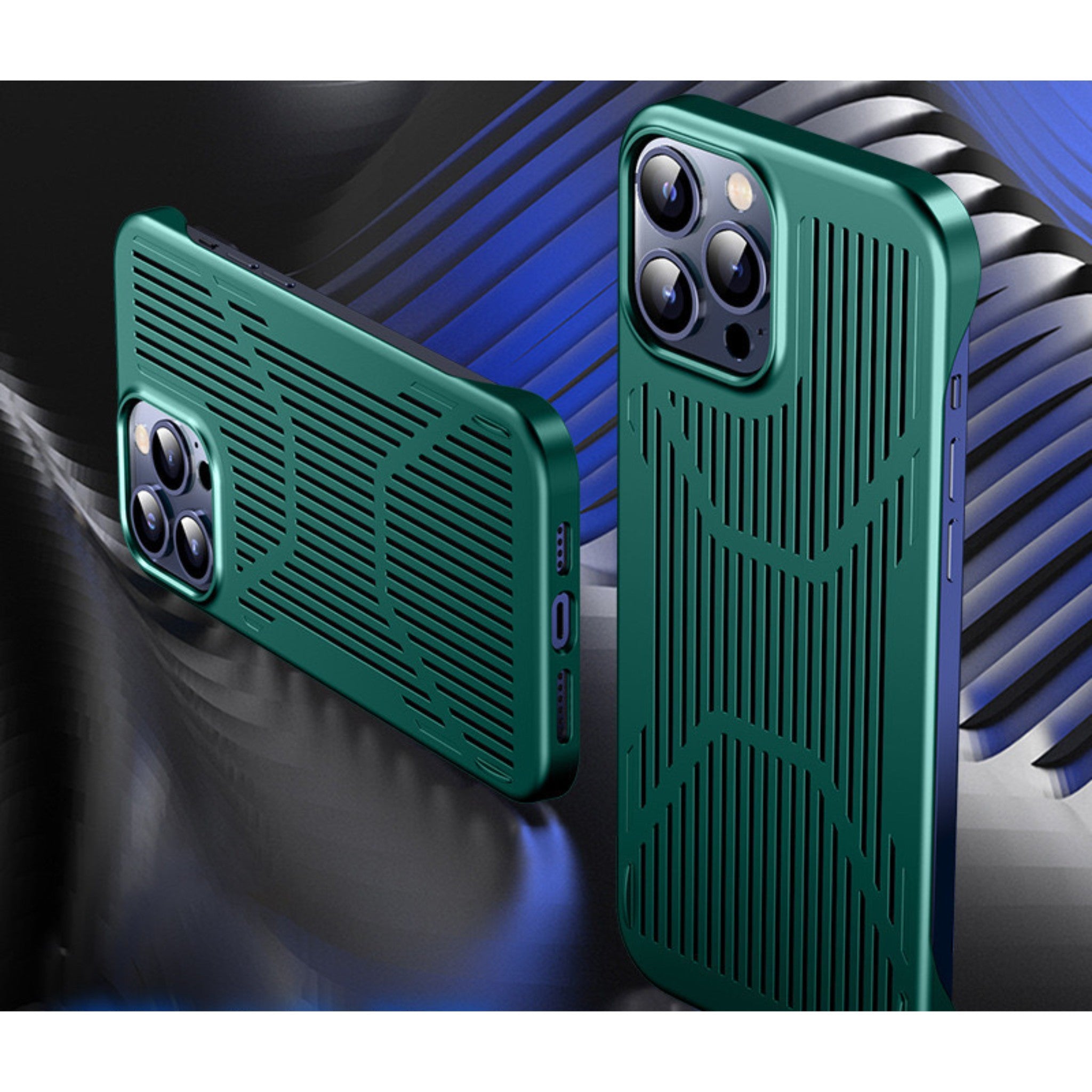 Gaming new applicable Apple 13 phone case bezel-less cooling heat dissipation graphene hard Anacotte