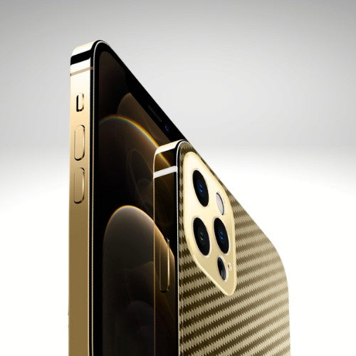 Luxury Carbon Fiber Stainless Steel Phone Case Anacotte