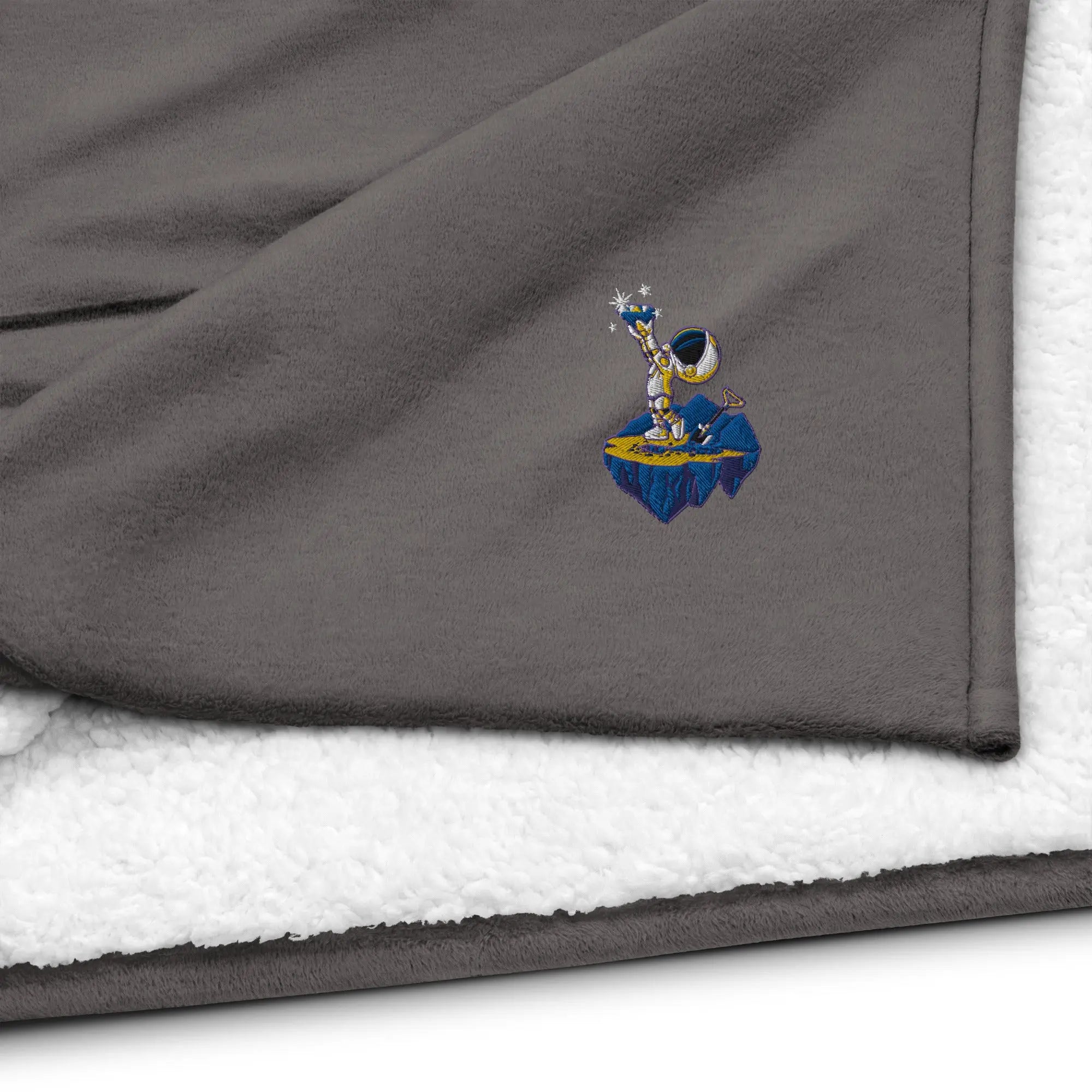 Premium Astronaut sherpa blanket Anacotte