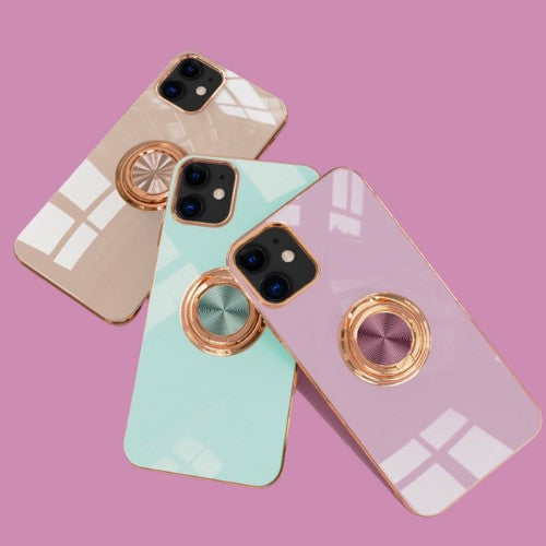 Ringora Electroplating Phone Case with Magnetic suction Anacotte