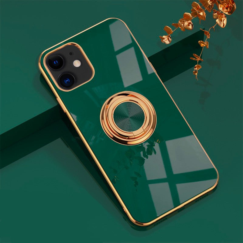 Ringora Electroplating Phone Case with Magnetic suction Anacotte