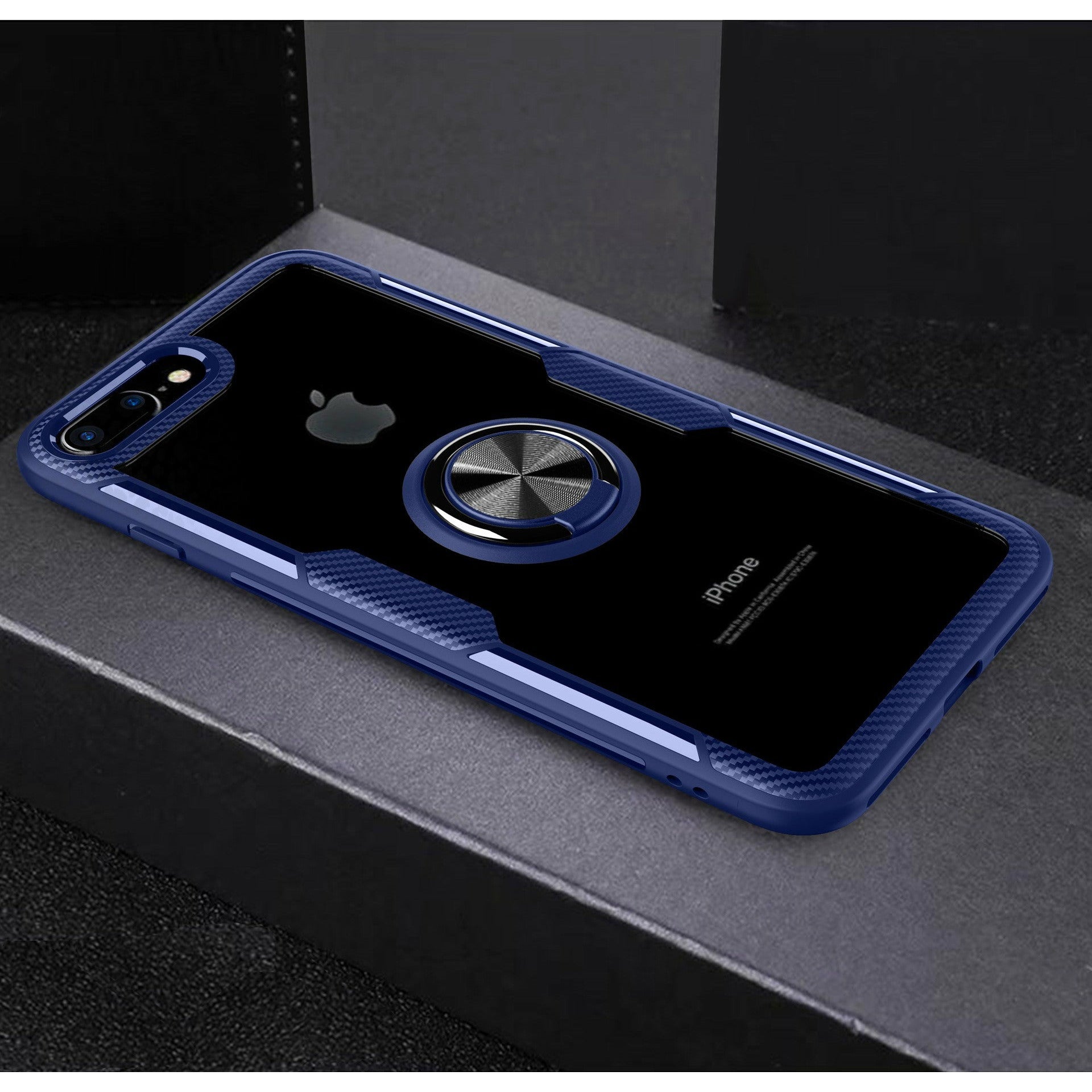 Suitable for iPhone14 mobile phone shell Apple 13Pro transparent lens ring bracket 7plus anti-fall xs protective cover Anacotte