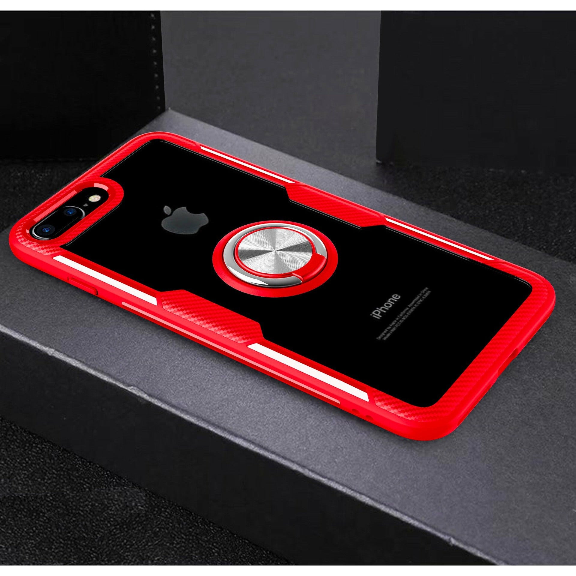 Suitable for iPhone14 mobile phone shell Apple 13Pro transparent lens ring bracket 7plus anti-fall xs protective cover Anacotte