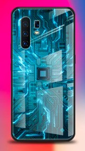 Temepoint Graphene Cooling Frosted Tempered Glass Phone Case Anacotte