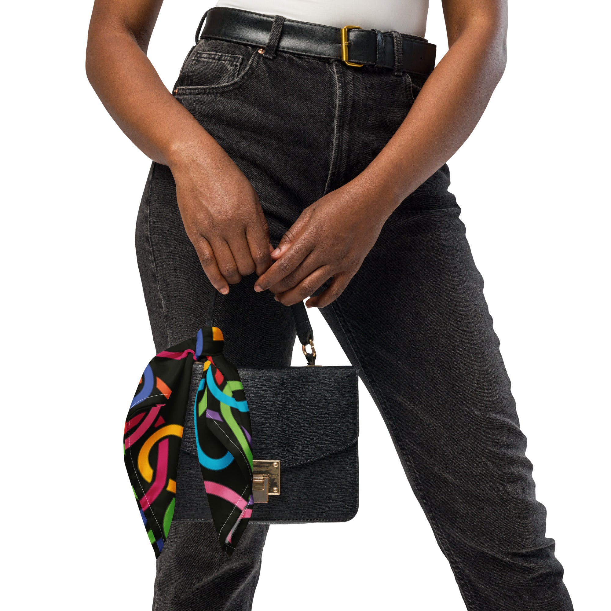 Anacotte All-over print Heart bandana