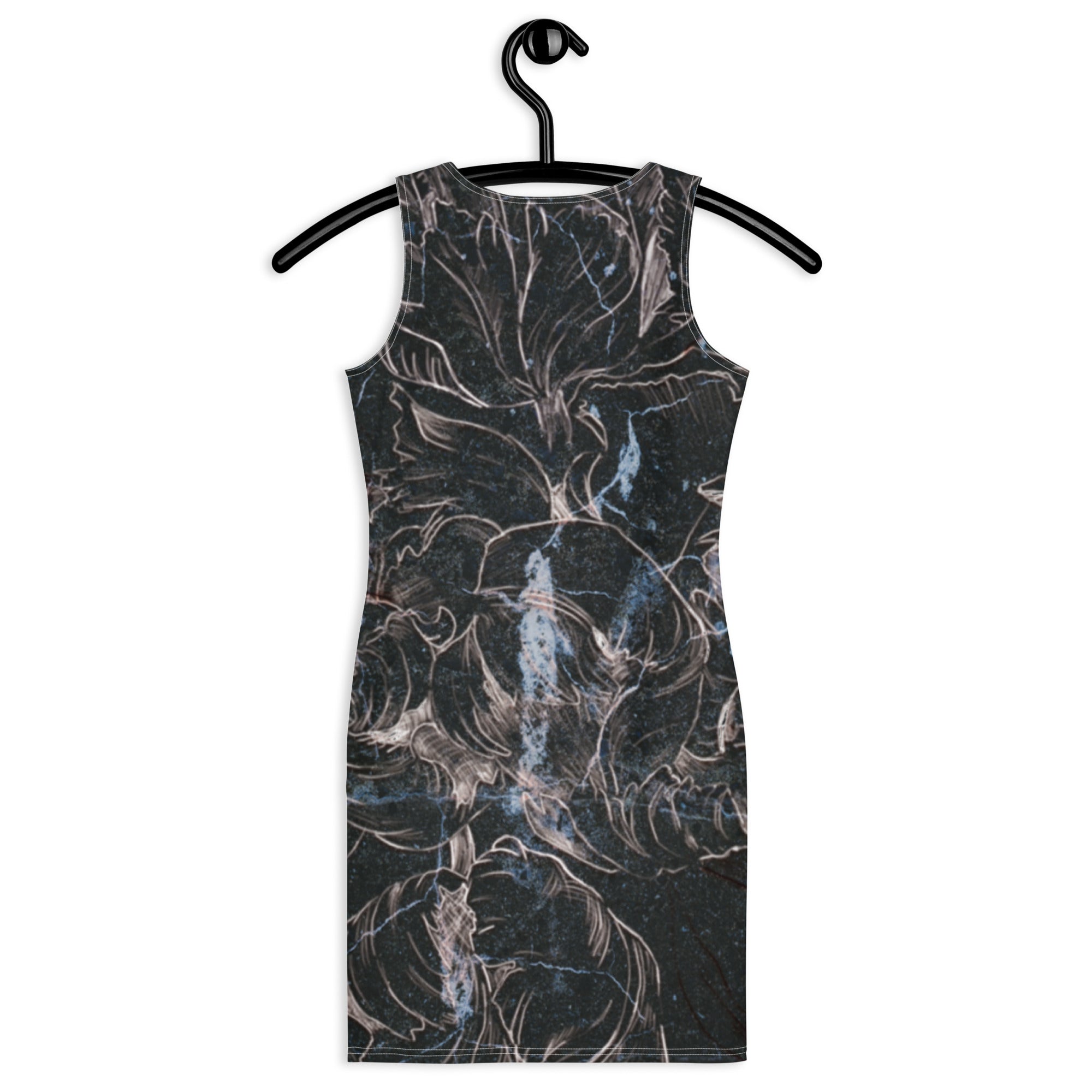 Anacotte Sublimation Cut & Sew Abstract Floral Dress