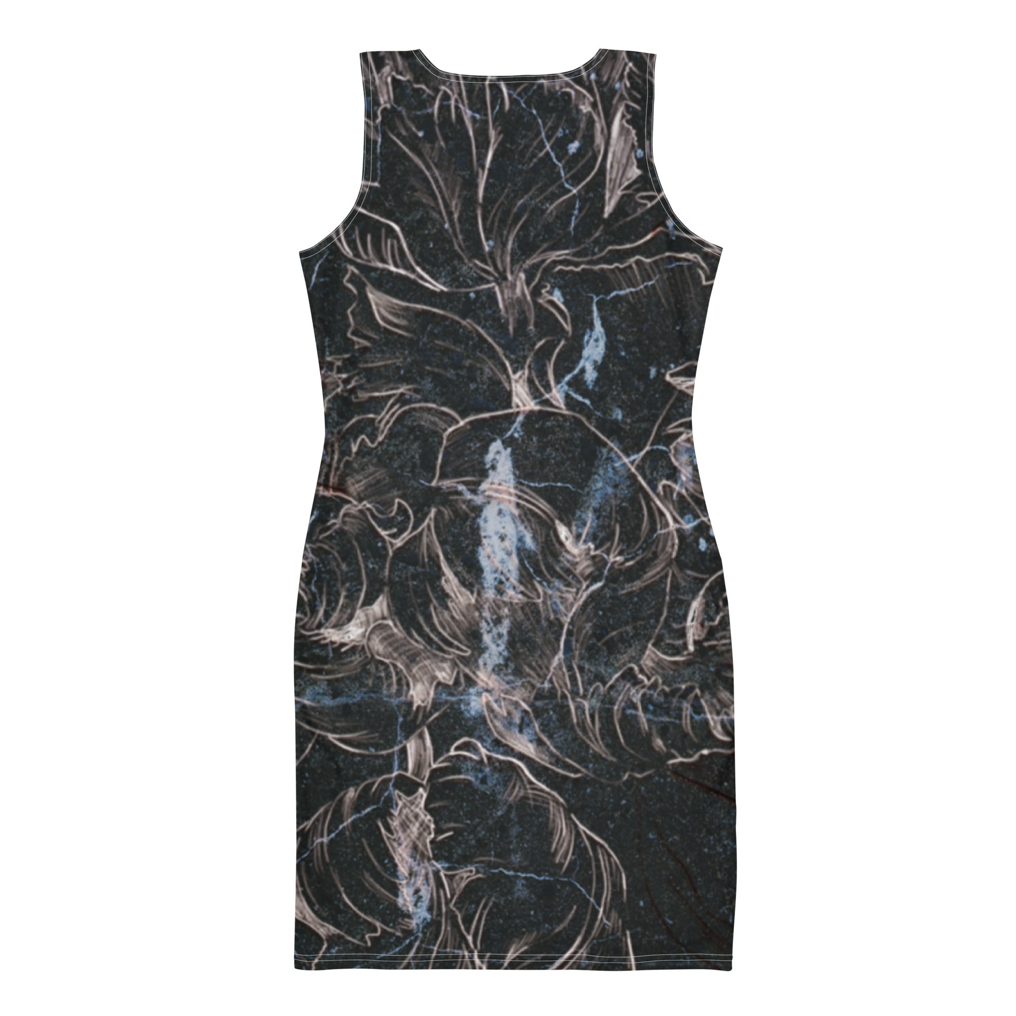 Anacotte Sublimation Cut & Sew Abstract Floral Dress