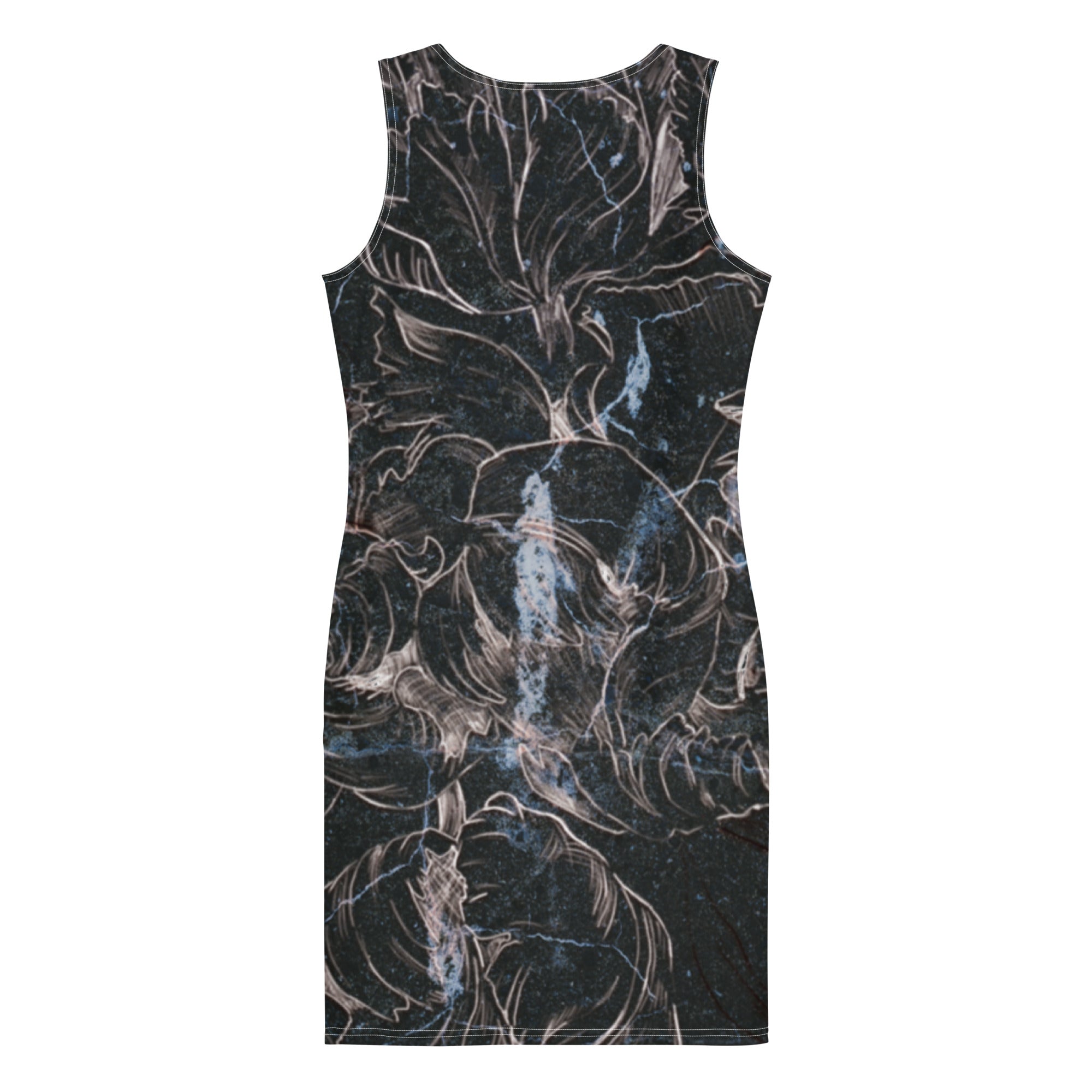 Anacotte Sublimation Cut & Sew Abstract Floral Dress
