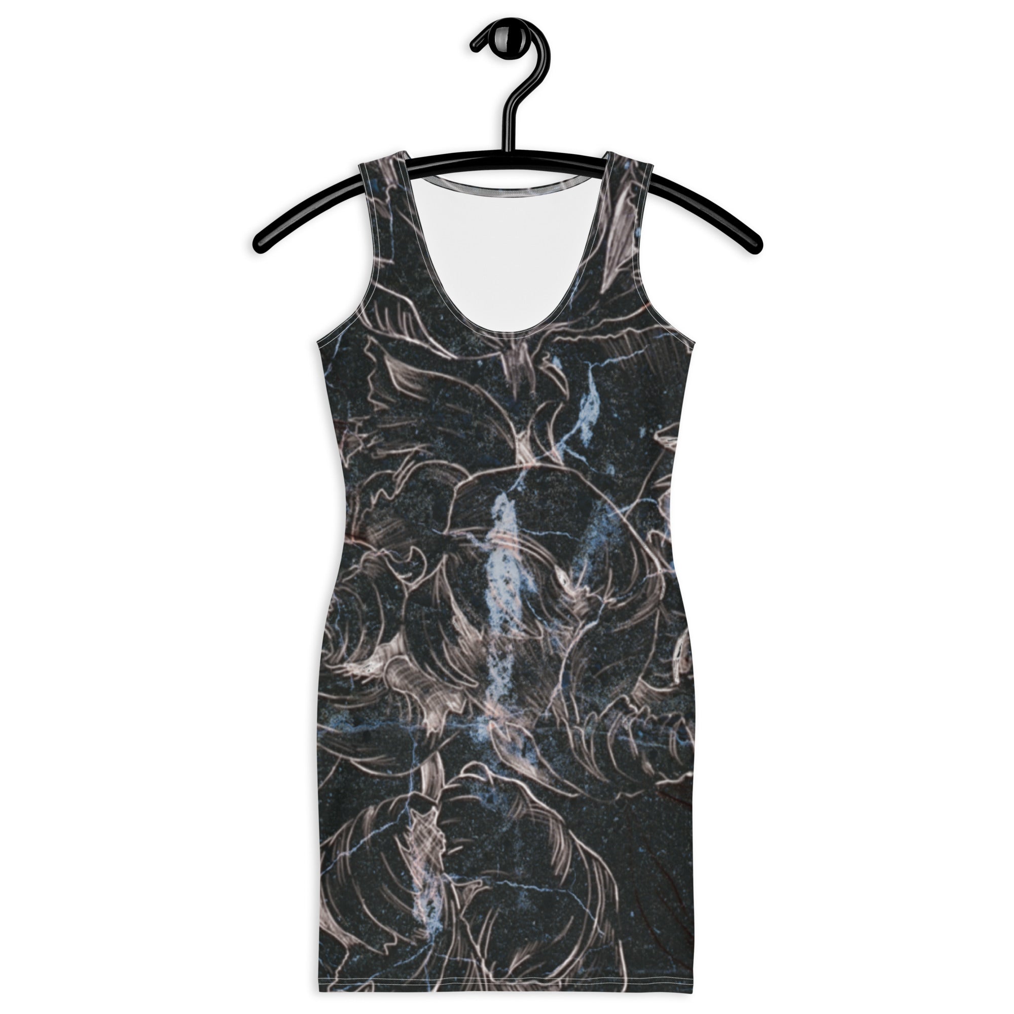 Anacotte Sublimation Cut & Sew Abstract Floral Dress