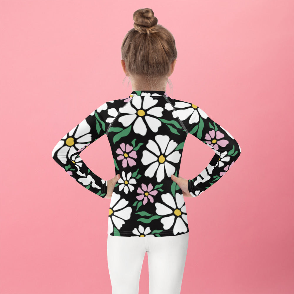 Anacotte Girl's Long Sleeve Rashguard