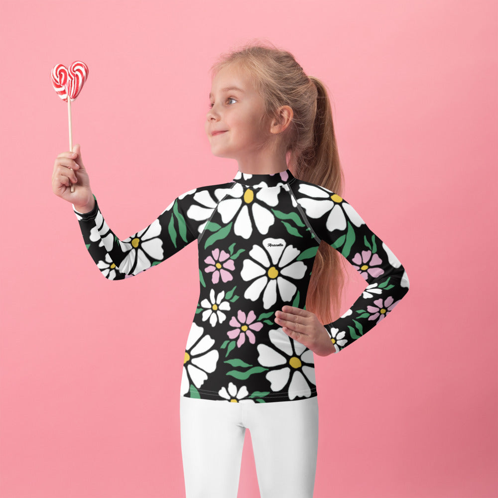 Anacotte Girl's Long Sleeve Rashguard