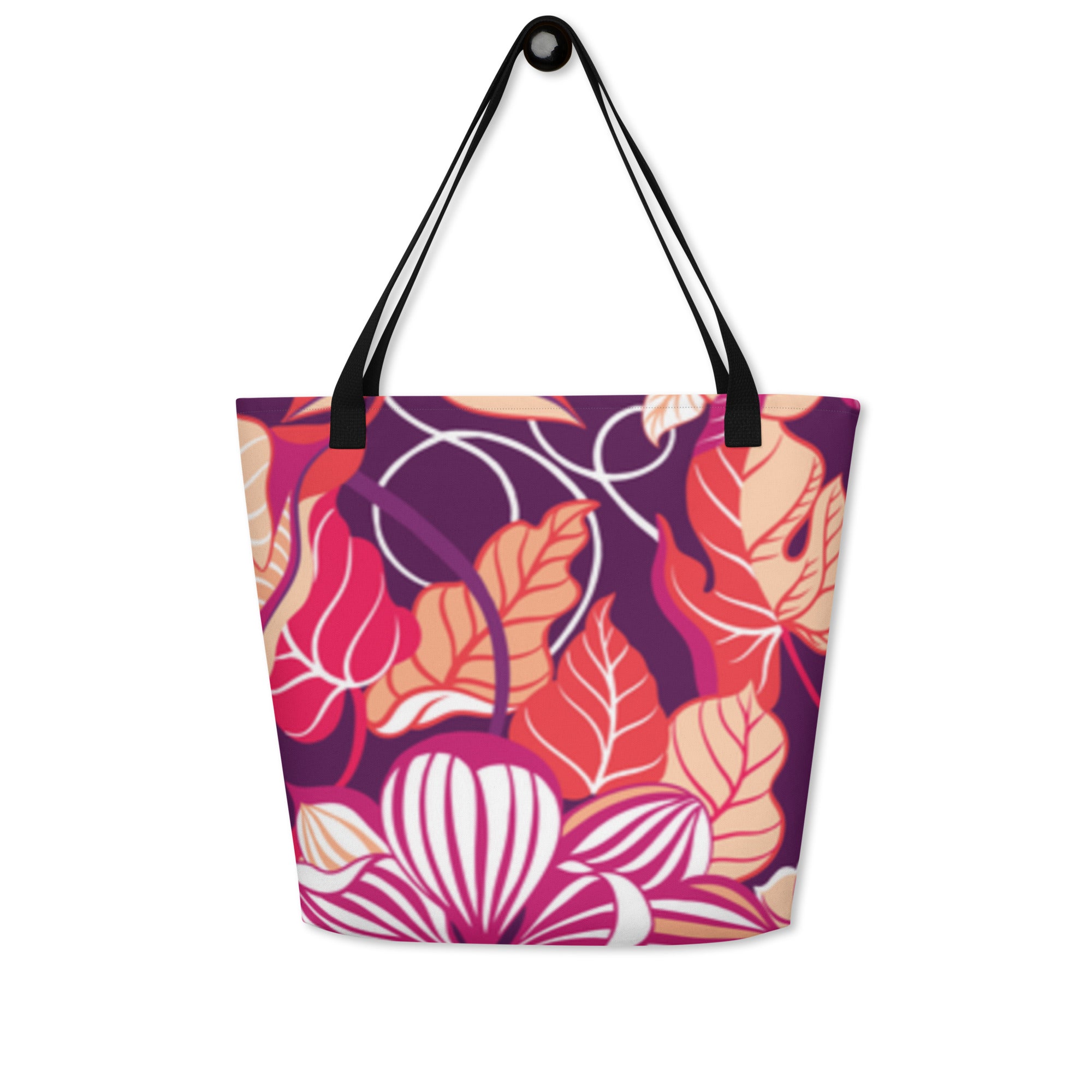 Anacotte Vivid Floral 44lbs Max Tote Bag