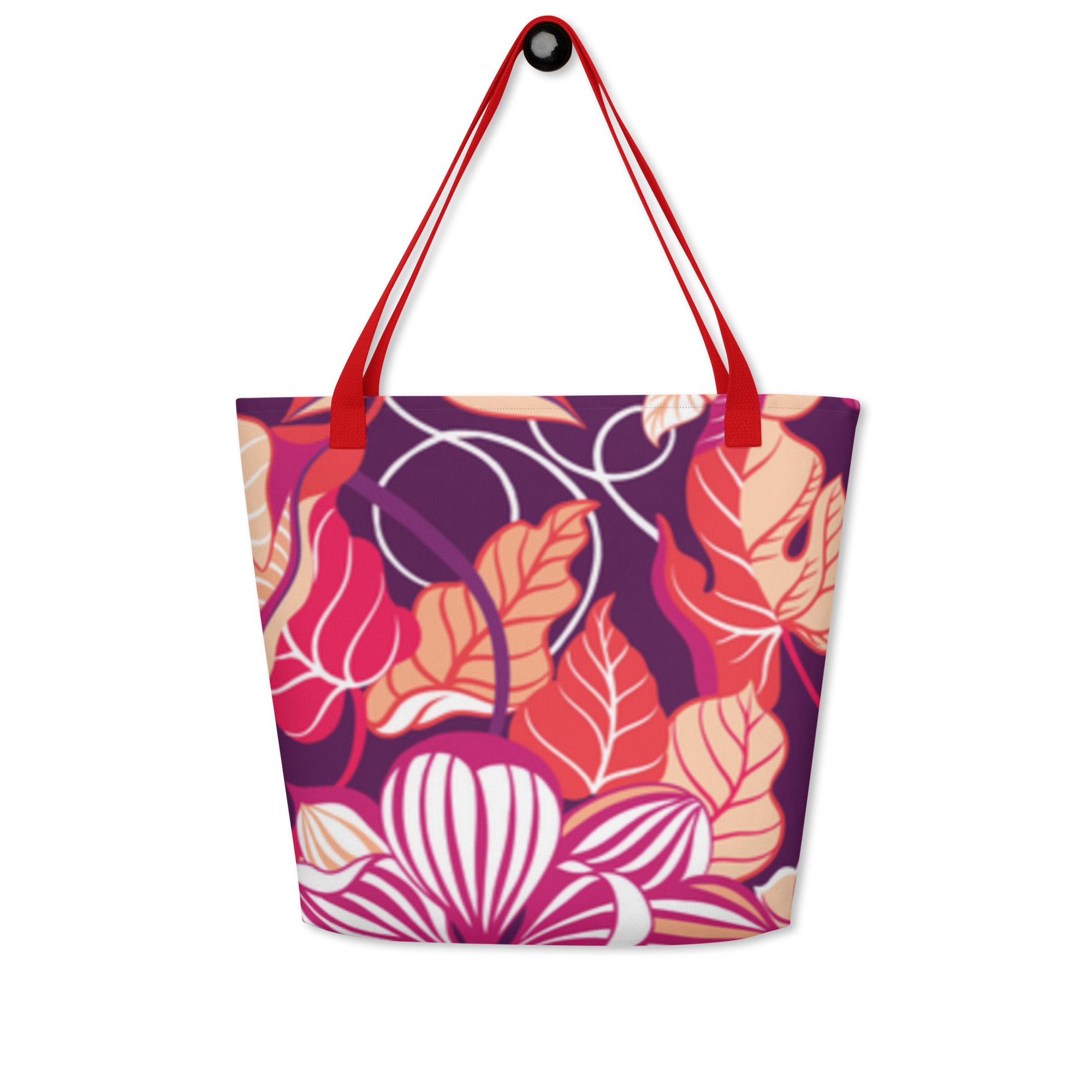 Anacotte Vivid Floral 44lbs Max Tote Bag